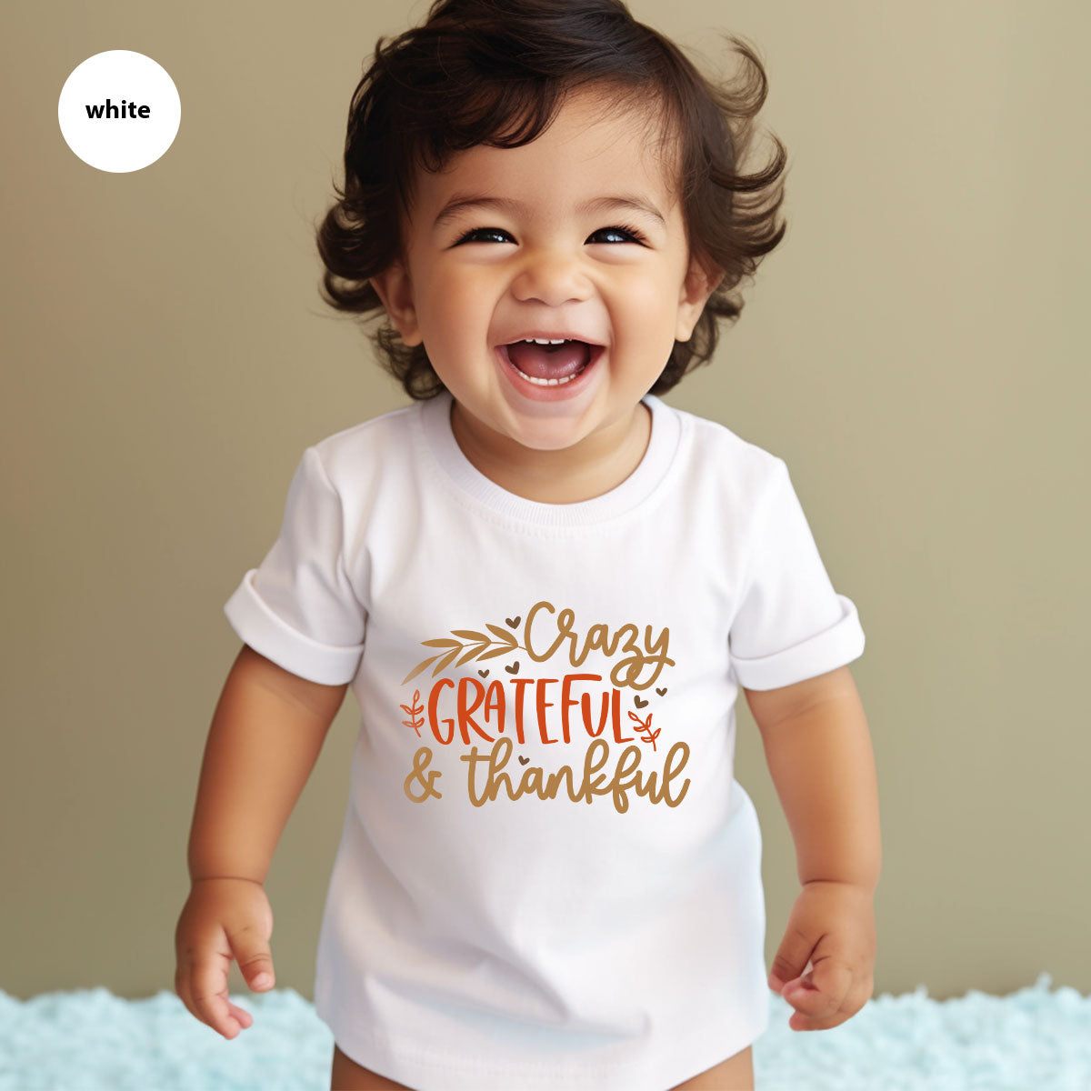 Funny Fall T Shirt, Gift for Her, Crazy Grateful Thankful T-Shirt, Autumn Clothing, Happy Thanksgiving TShirts, Leaves Graphic Tees