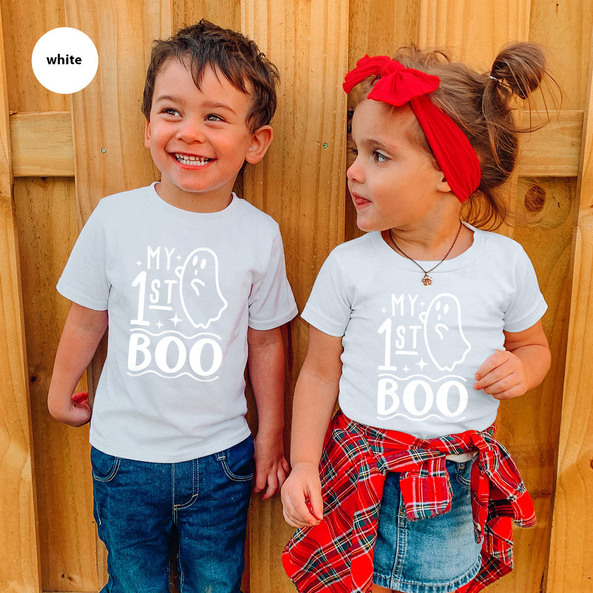 Halloween Baby Onesie®, Ghost Baby Clothes, Halloween Newborn Gifts, Spooky Season Kids Shirts, My First Boo T-Shirt, Baby Boy Bodysuit