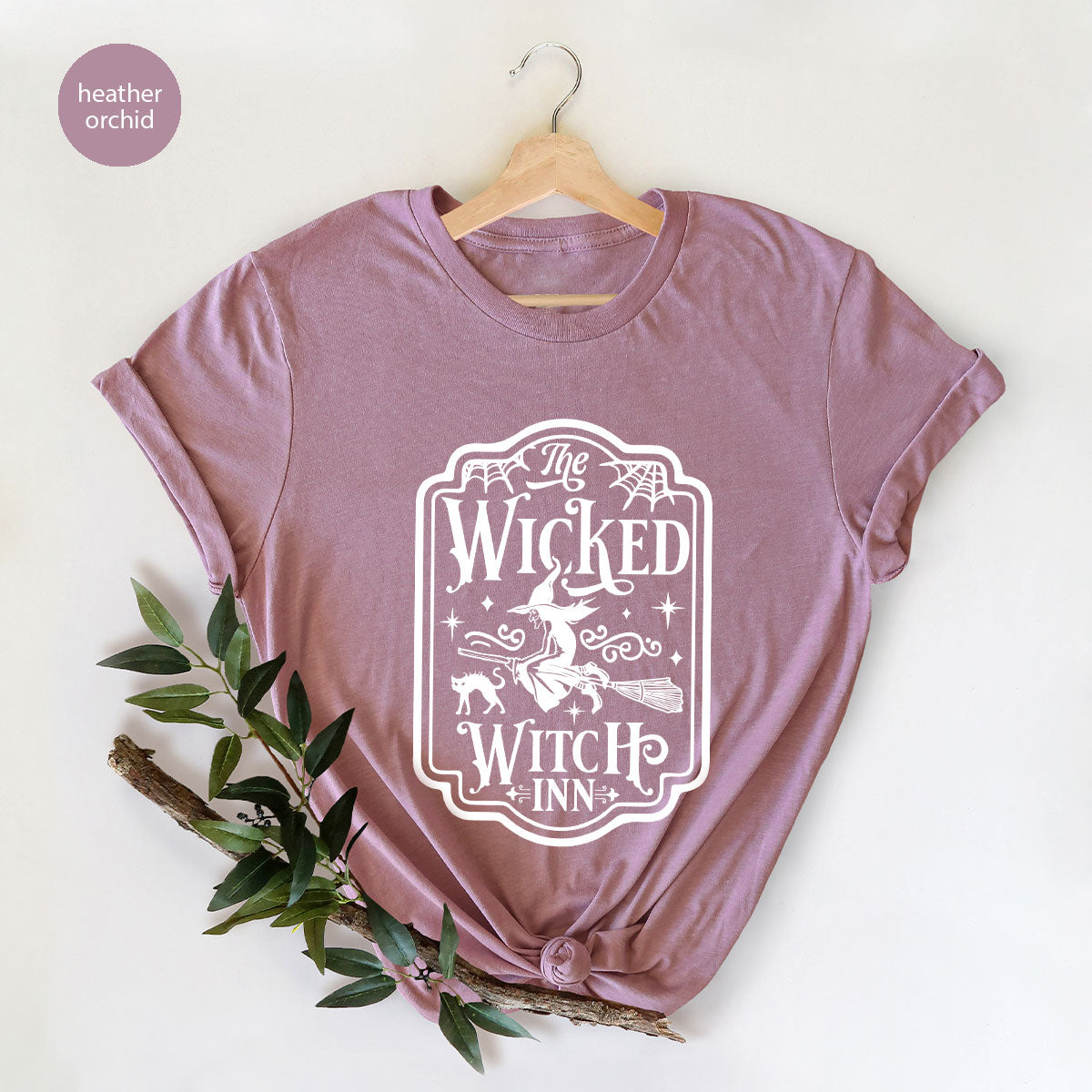 Witch Crewneck Sweatshirt, Halloween Shirts for Women, Funny Gift For Her, Spooky Season Party Tshirt, Witchy Graphic Tees