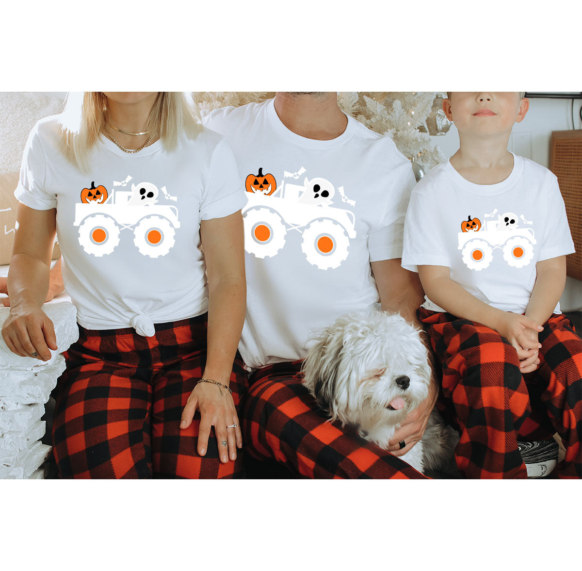 Kids Halloween Shirt, Halloween Gifts, Boys Truck T-Shirt, Ghost Outfit, Pumpkin Graphic Tees, Spooky Season Gifts, Toddler Clothes