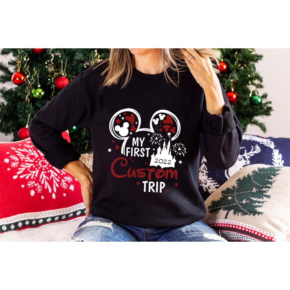 Custom Disney Trip 2023 Shirts, Disney Vacation Matching Family Shirts, Personalized Disney Sweatshirt, Disney Kids Gifts, Kids Mickey Tee