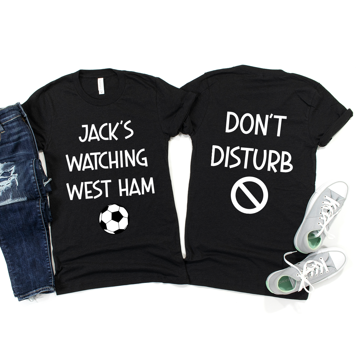 Soccer Shirt, Do Not Disturb Shirt, Watching Soccer T-Shirt, West Ham United Shirt