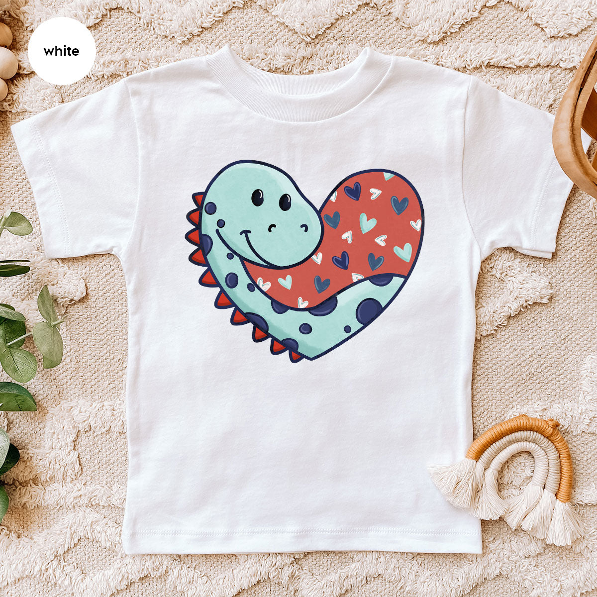 Valentine's Day Dino Shirt, Heart Of Dinosaur Shirt, Feb 14 Tee