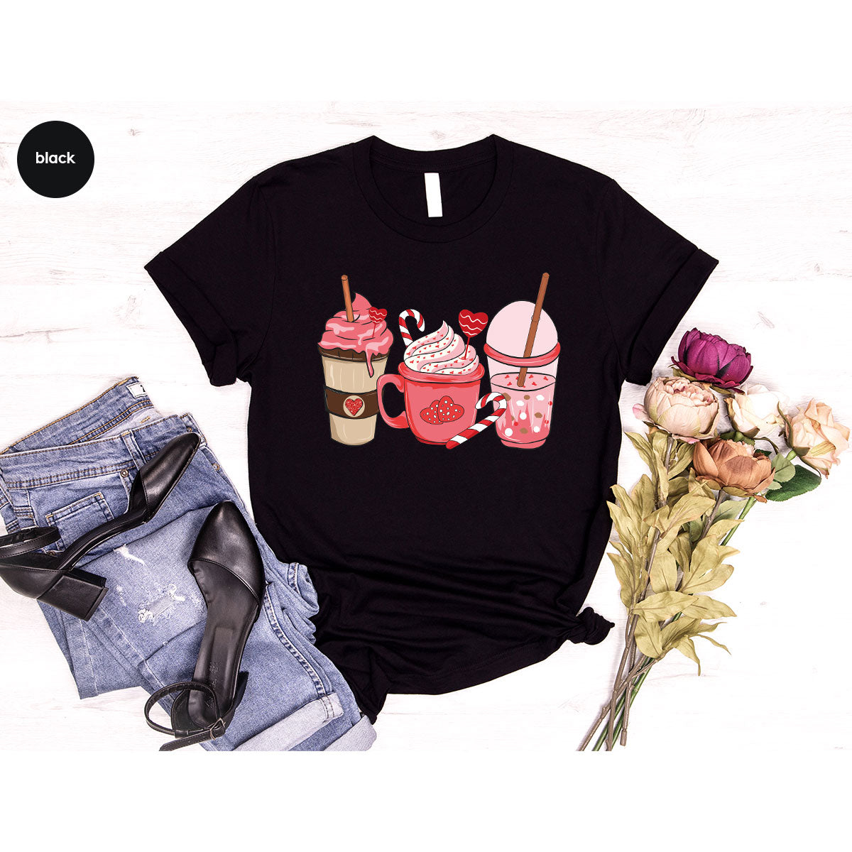 Valentine Drinking Shirt, Valentine's Day Special Gift, Sweet Love Shirt
