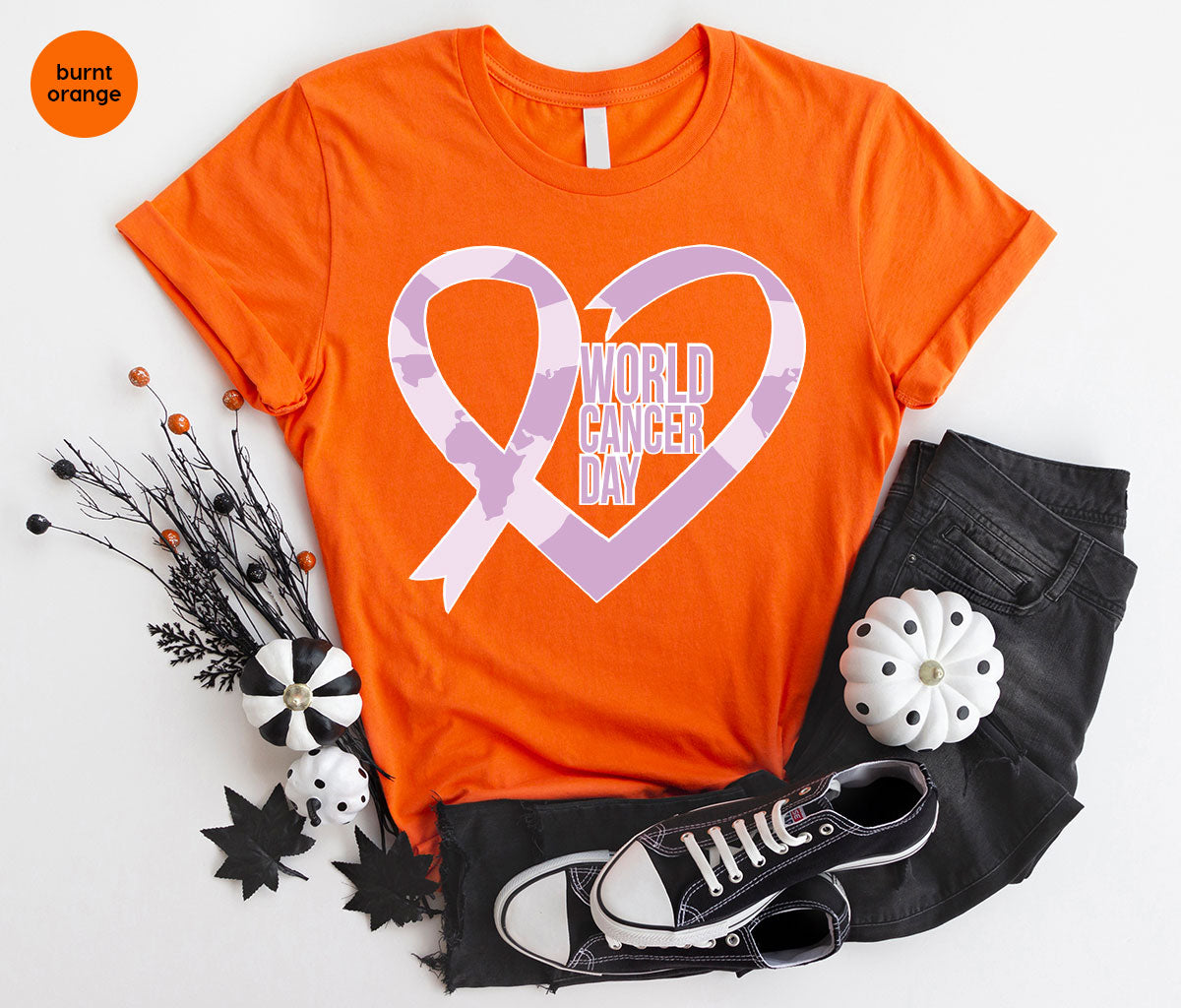 World Cancer Day Gift, Cancer Day T-Shirt, Cancer Day Support Shirt