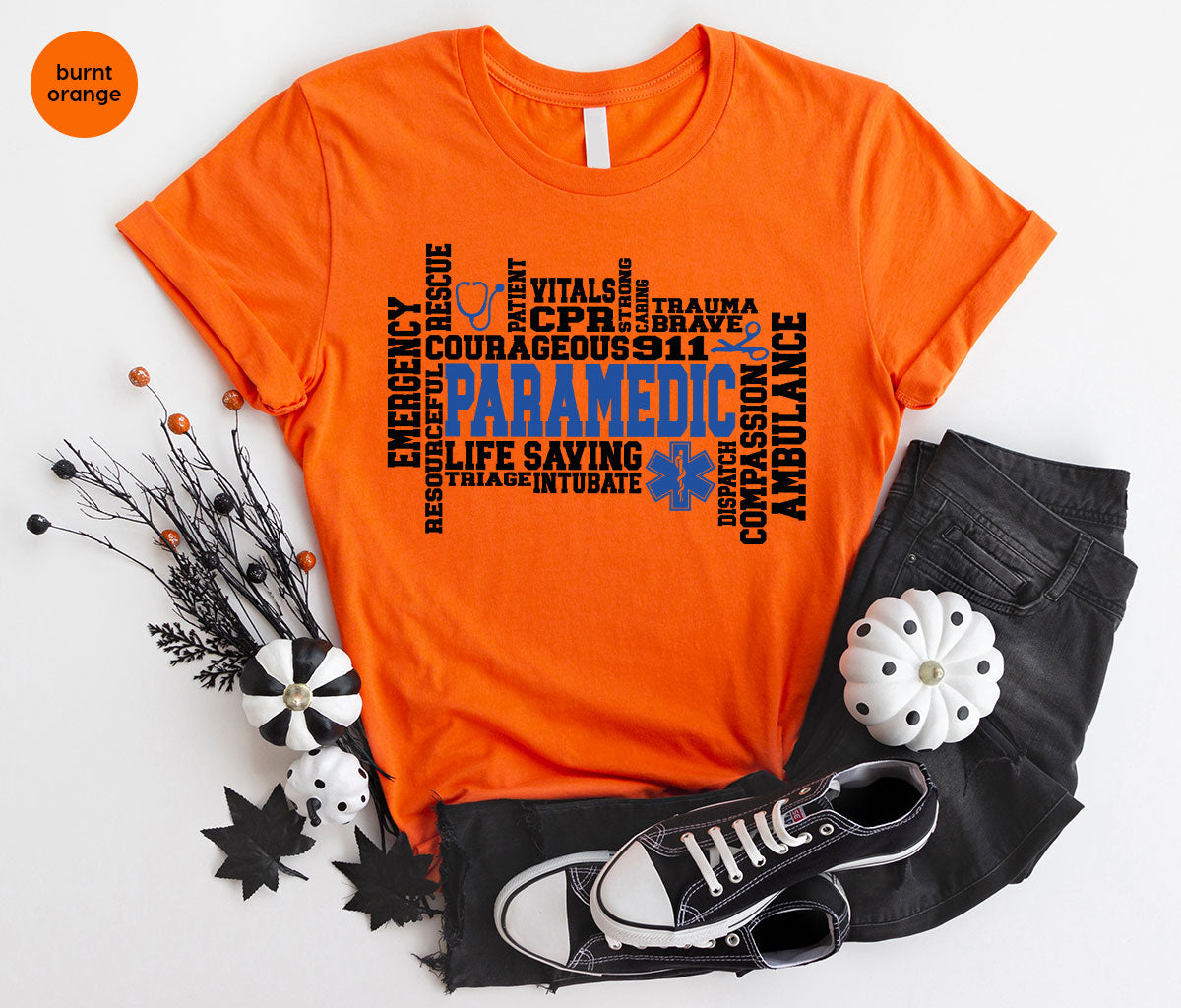 Paramedic T-Shirt, Ambulance Shirt, Life Saver T-Shirt, Gift For Live Saver, Health Worker Shirt