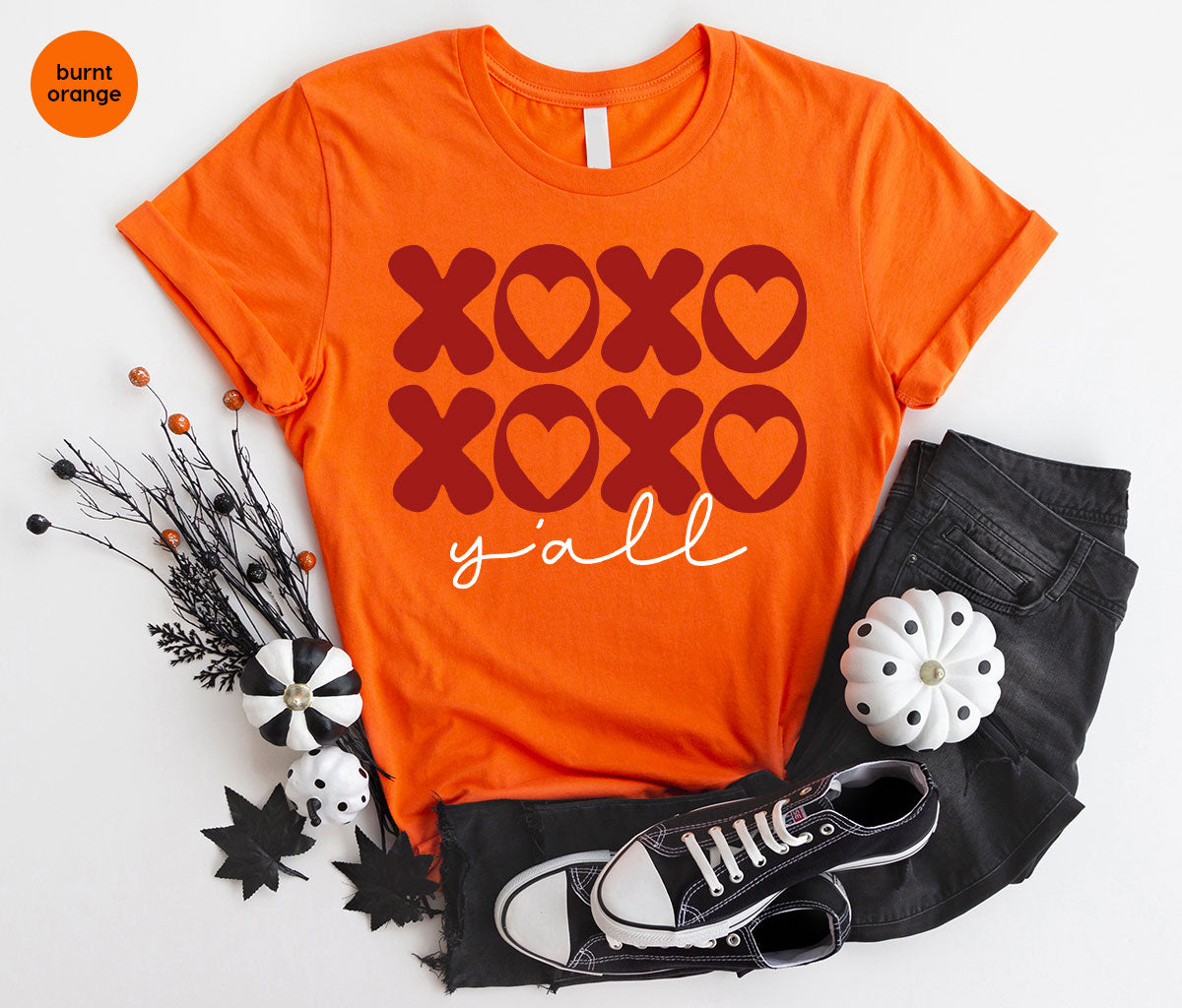 XOXO Shirt, Love Shirt, Valentine's Day T-Shirt, Couple Match Shirt