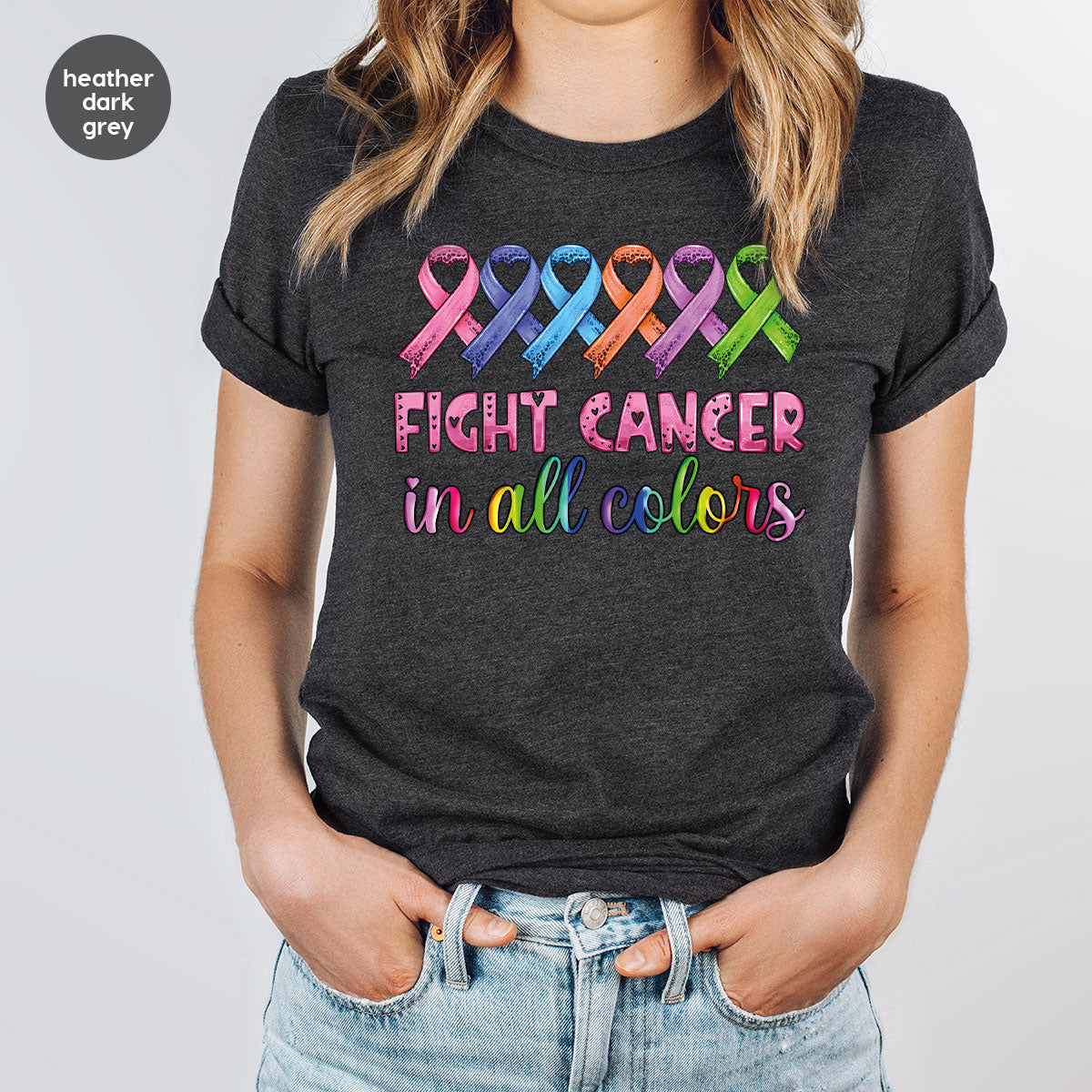 Lung Cancer Shirt, Cancer Family Shirt, Cancer Support T-Shirt