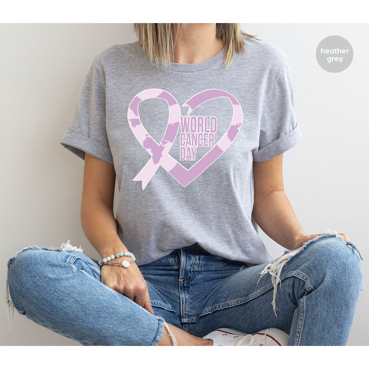 World Cancer Day Gift, Cancer Day T-Shirt, Cancer Day Support Shirt