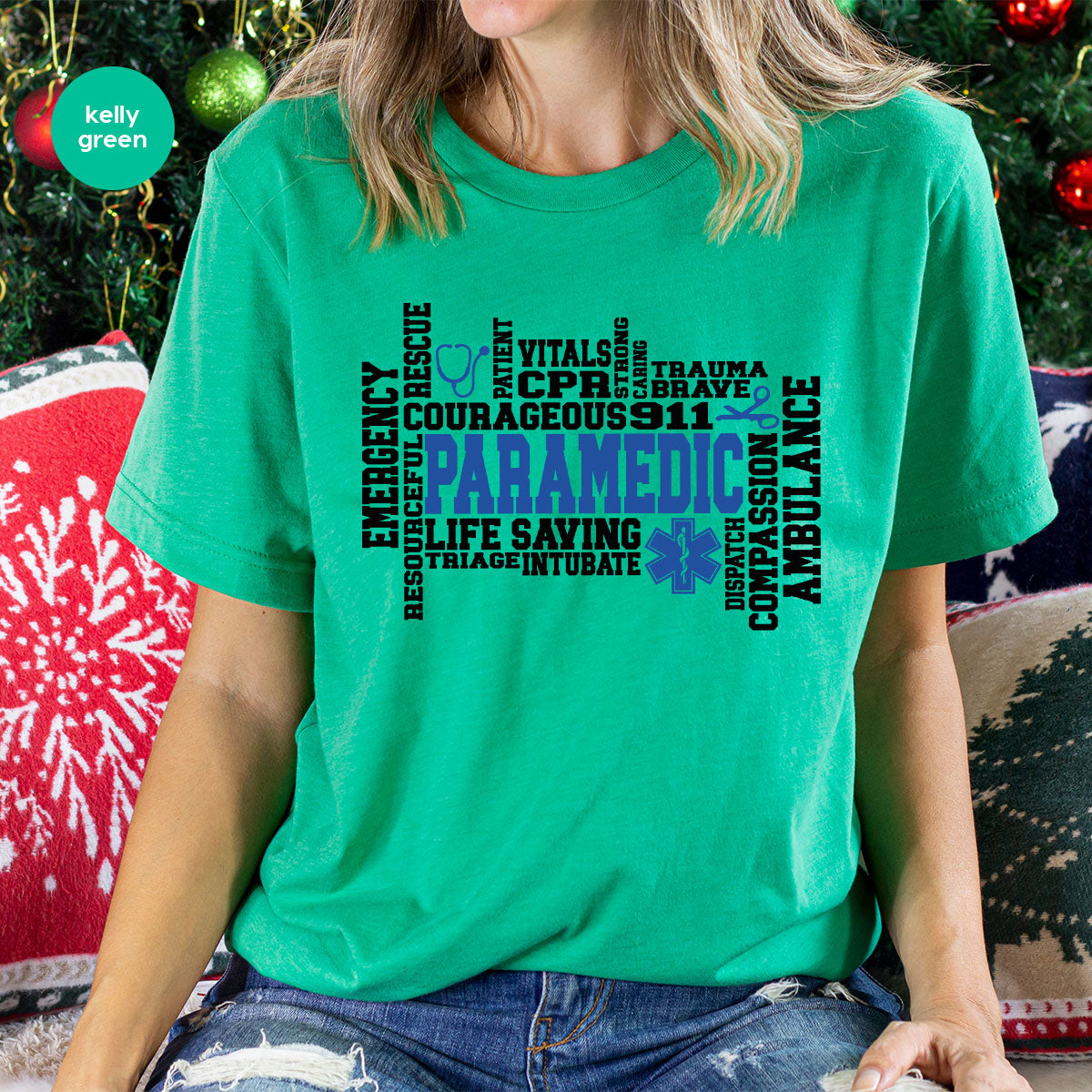 Paramedic T-Shirt, Ambulance Shirt, Life Saver T-Shirt, Gift For Live Saver, Health Worker Shirt