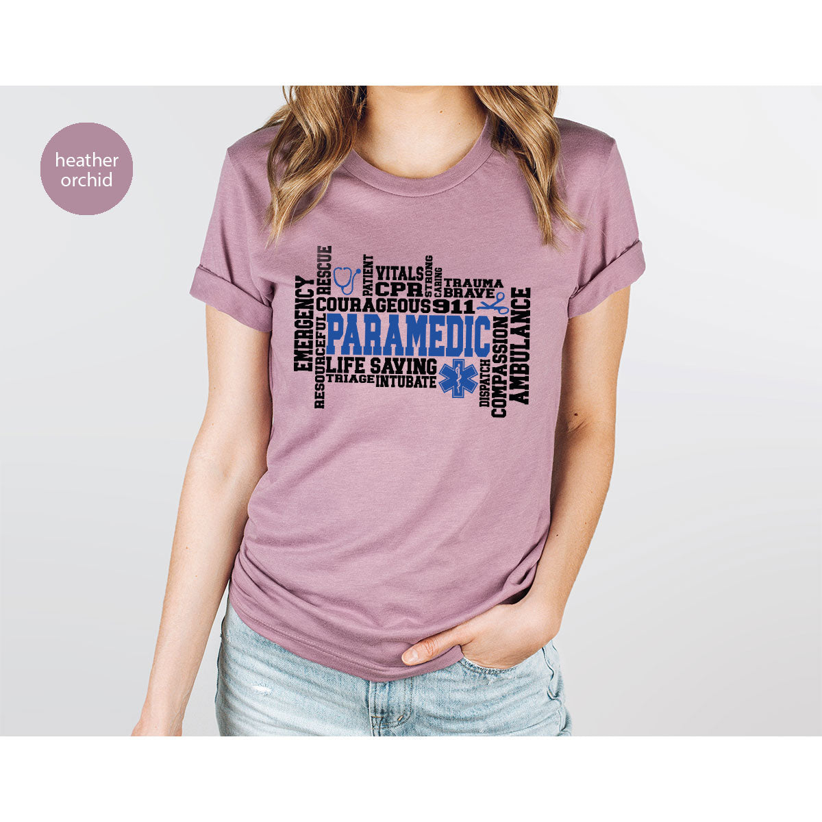 Paramedic T-Shirt, Ambulance Shirt, Life Saver T-Shirt, Gift For Live Saver, Health Worker Shirt