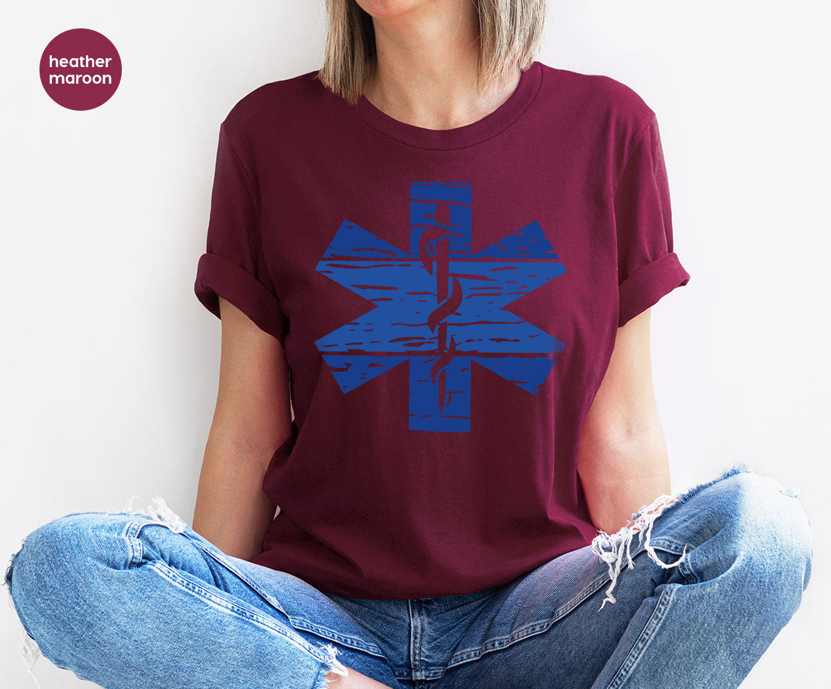 Paramedic Sign Shirt, Gift for Emergency Services, Health Worker T-Shirt