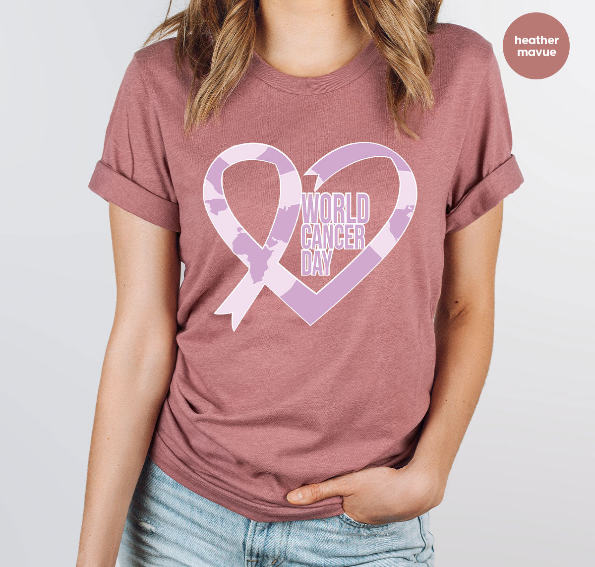 World Cancer Day Gift, Cancer Day T-Shirt, Cancer Day Support Shirt