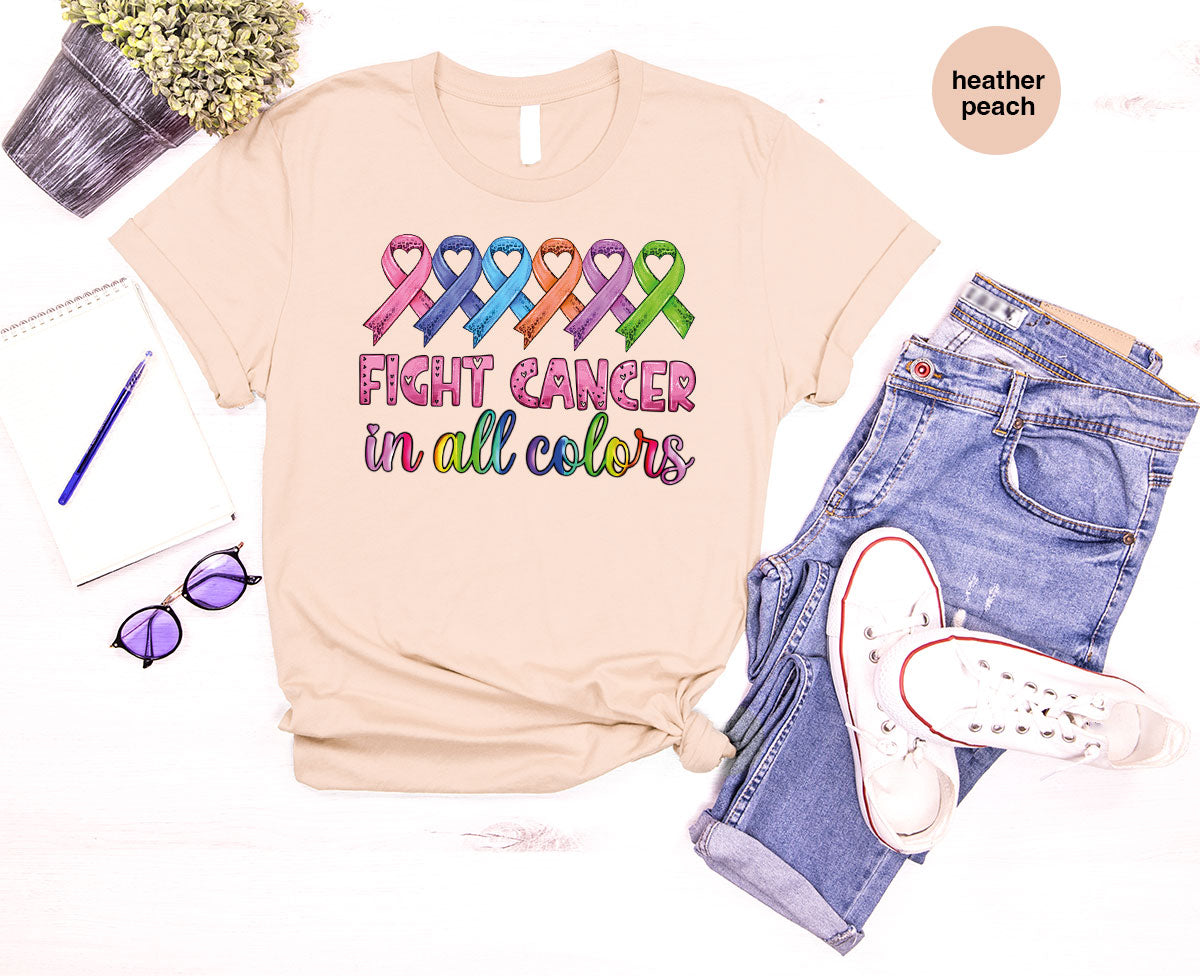 Lung Cancer Shirt, Cancer Family Shirt, Cancer Support T-Shirt