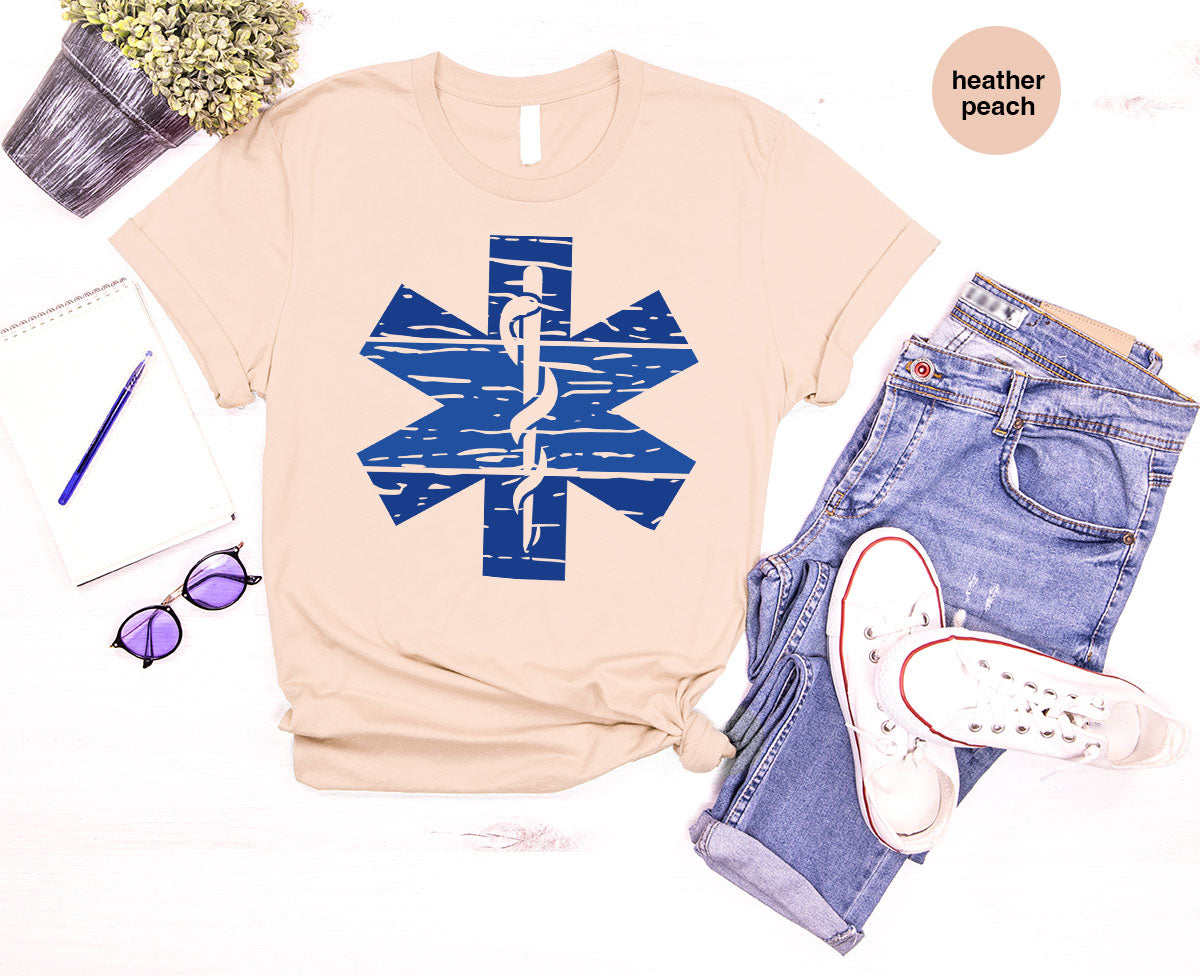 Paramedic Sign Shirt, Gift for Emergency Services, Health Worker T-Shirt