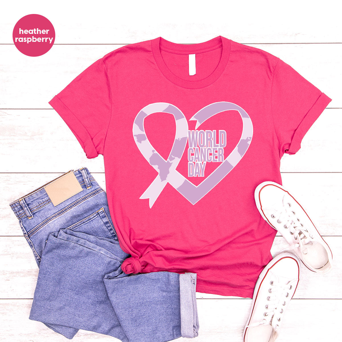 World Cancer Day Gift, Cancer Day T-Shirt, Cancer Day Support Shirt