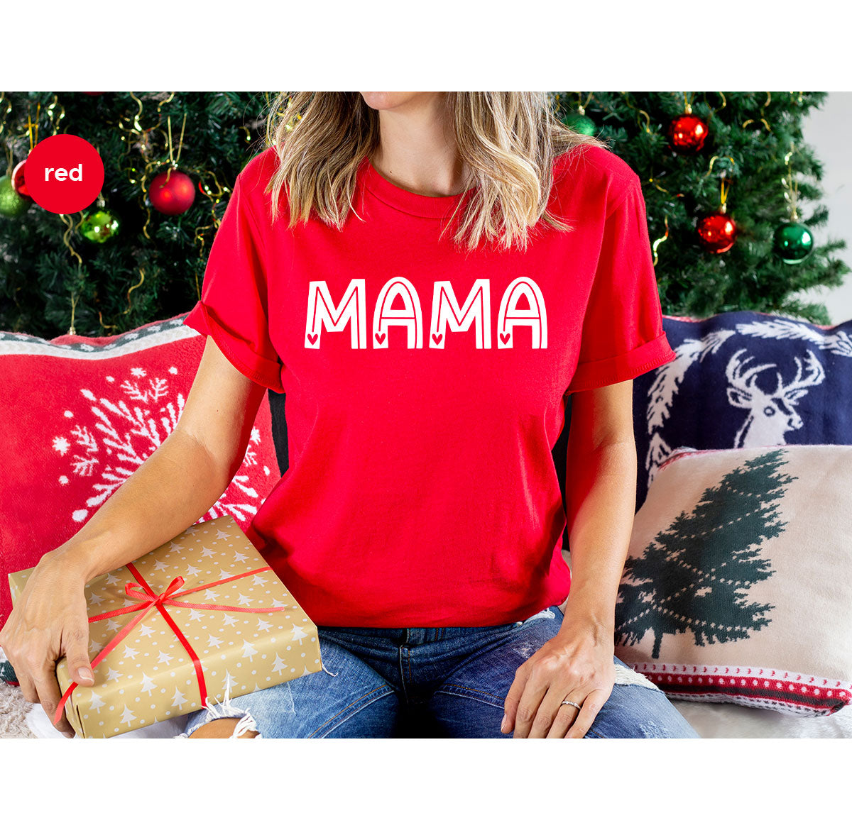 Mama Shirt, Valentine's Day Gift For Mamas, 2023 Valentine's Day Shirt