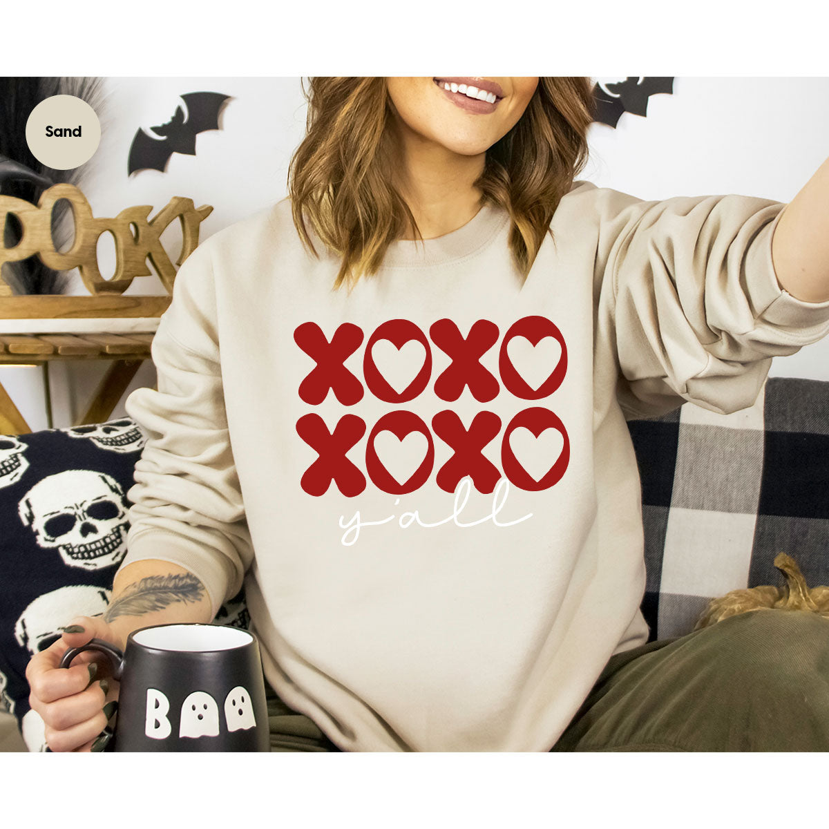 XOXO Shirt, Love Shirt, Valentine's Day T-Shirt, Couple Match Shirt