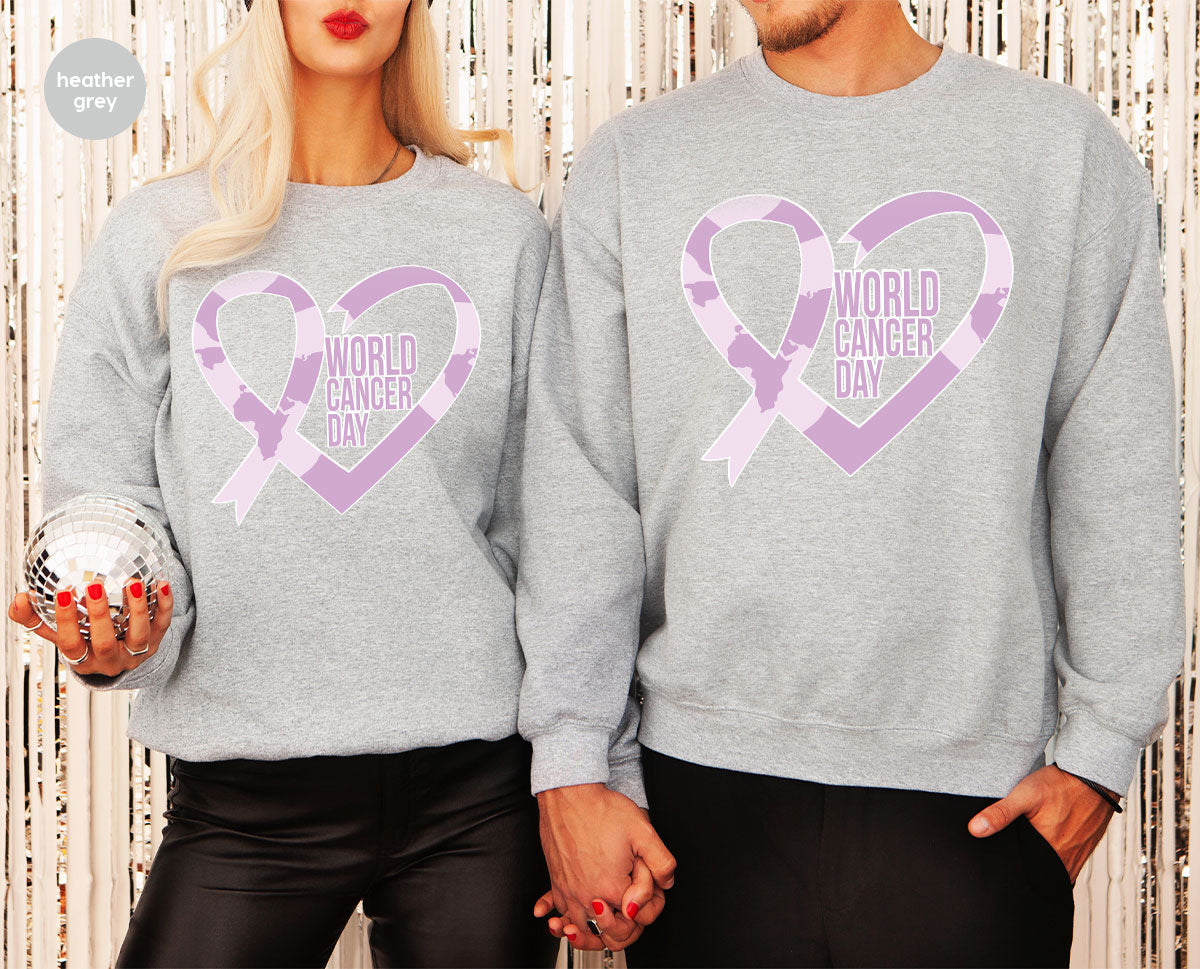 World Cancer Day Gift, Cancer Day T-Shirt, Cancer Day Support Shirt