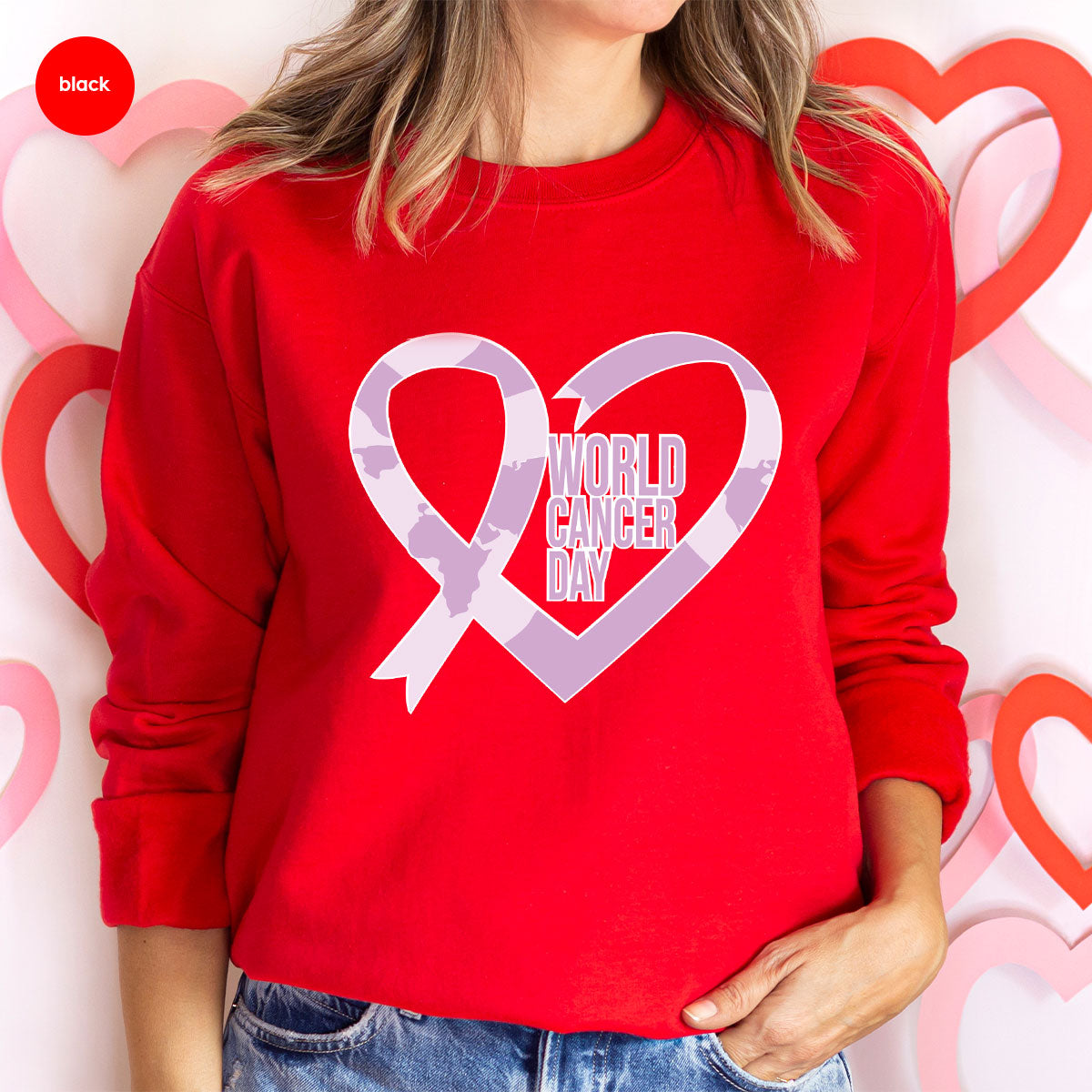 World Cancer Day Gift, Cancer Day T-Shirt, Cancer Day Support Shirt