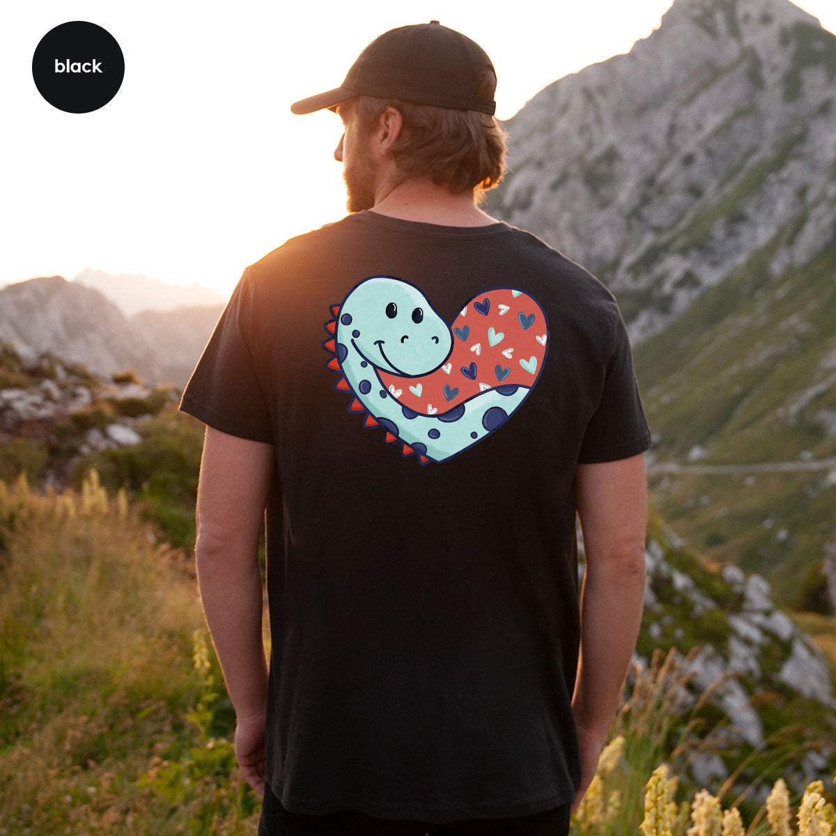 Valentine's Day Dino Shirt, Heart Of Dinosaur Shirt, Feb 14 Tee