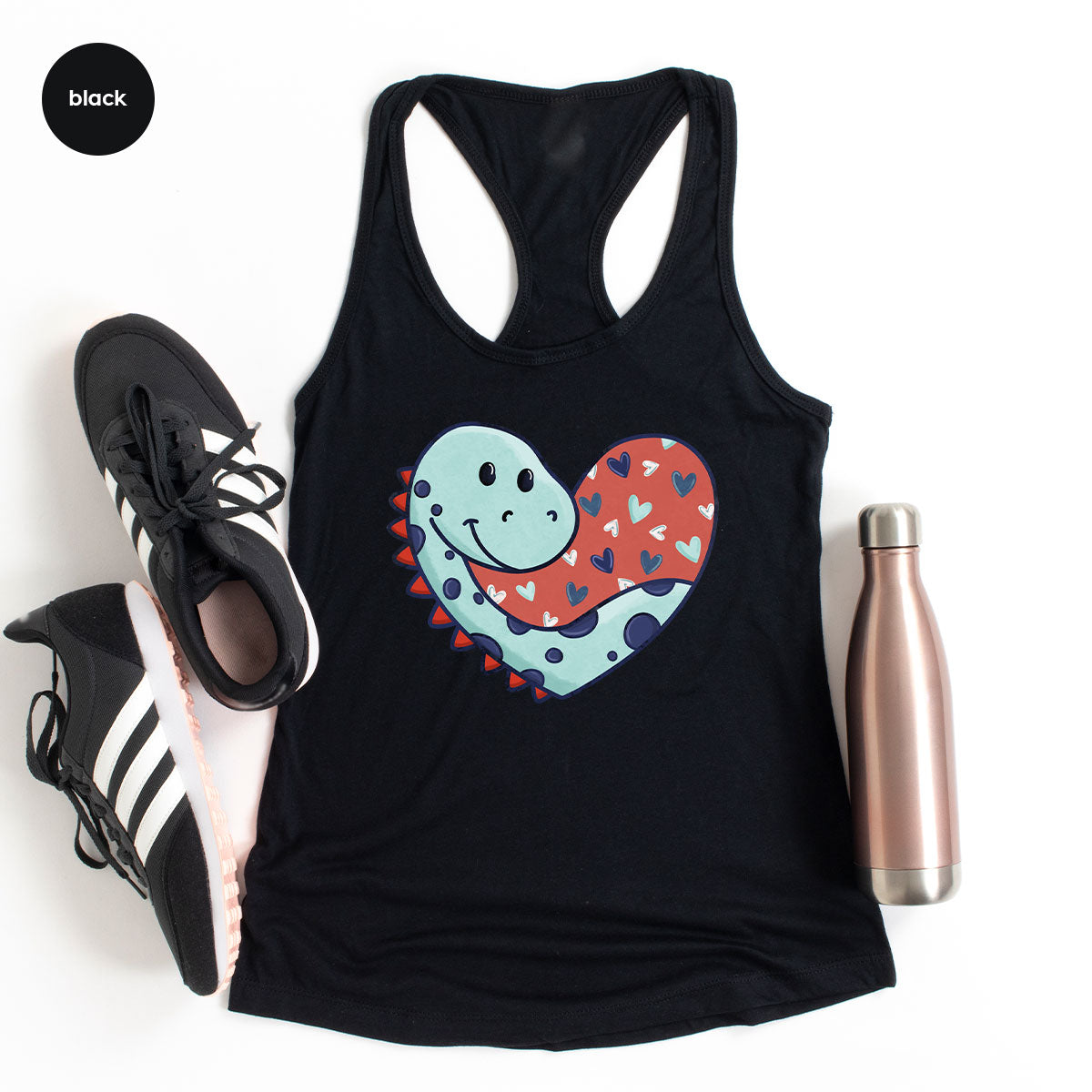 Valentine's Day Dino Shirt, Heart Of Dinosaur Shirt, Feb 14 Tee