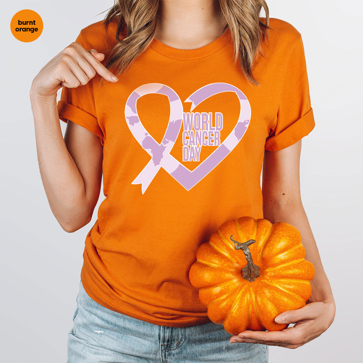 World Cancer Day Gift, Cancer Day T-Shirt, Cancer Day Support Shirt