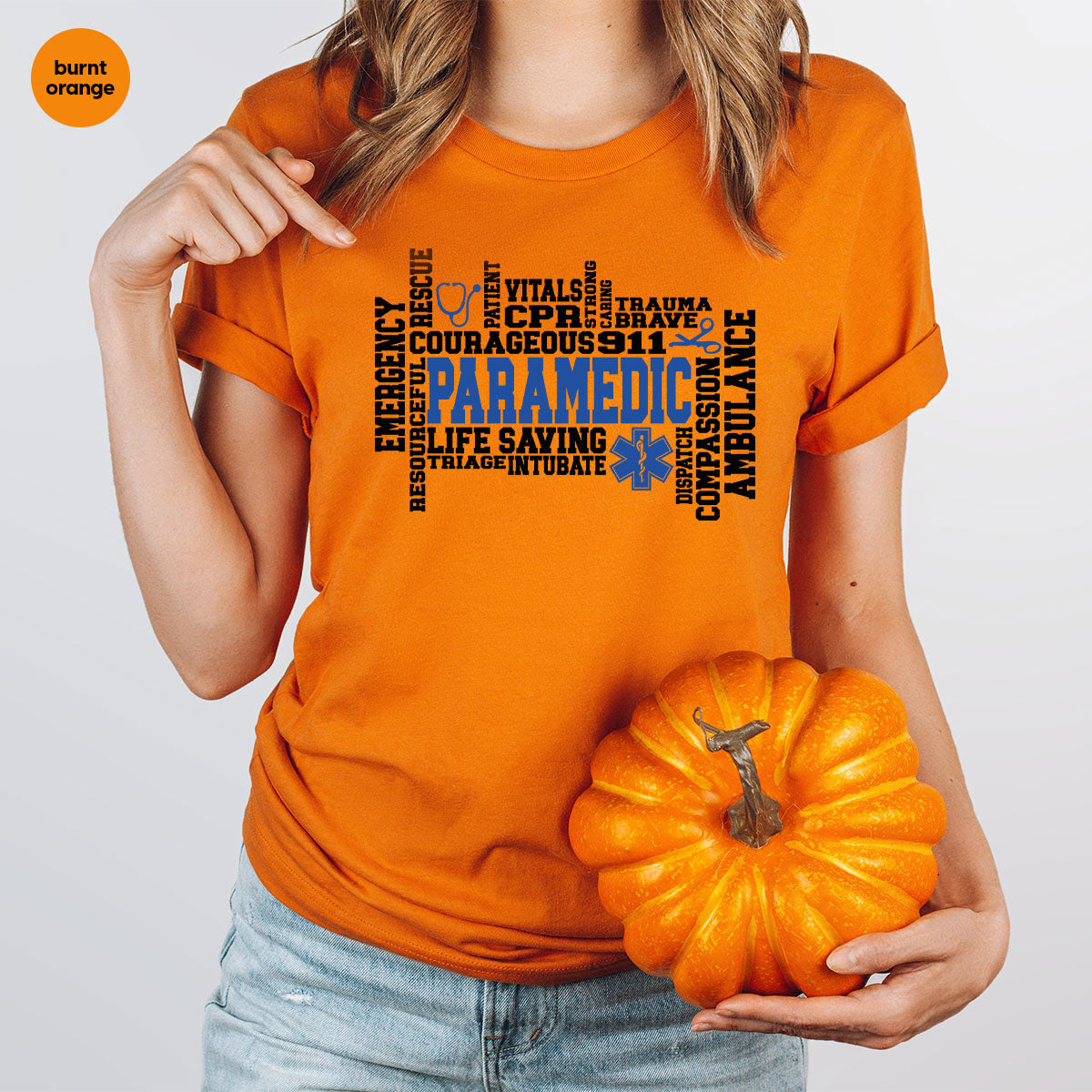 Paramedic T-Shirt, Ambulance Shirt, Life Saver T-Shirt, Gift For Live Saver, Health Worker Shirt