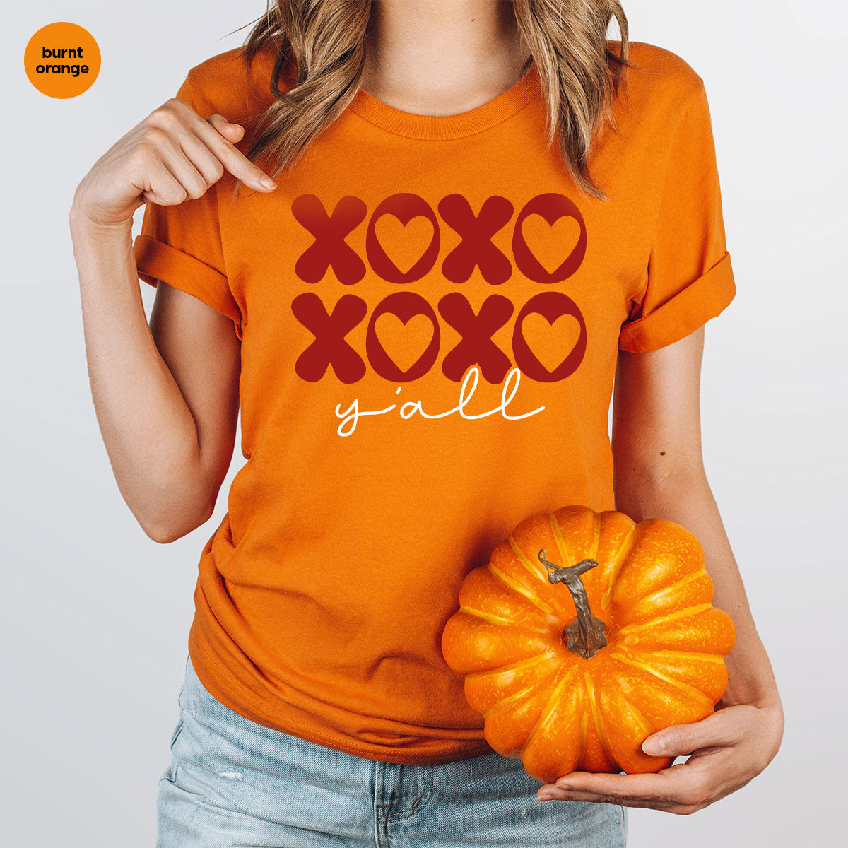 XOXO Shirt, Love Shirt, Valentine's Day T-Shirt, Couple Match Shirt