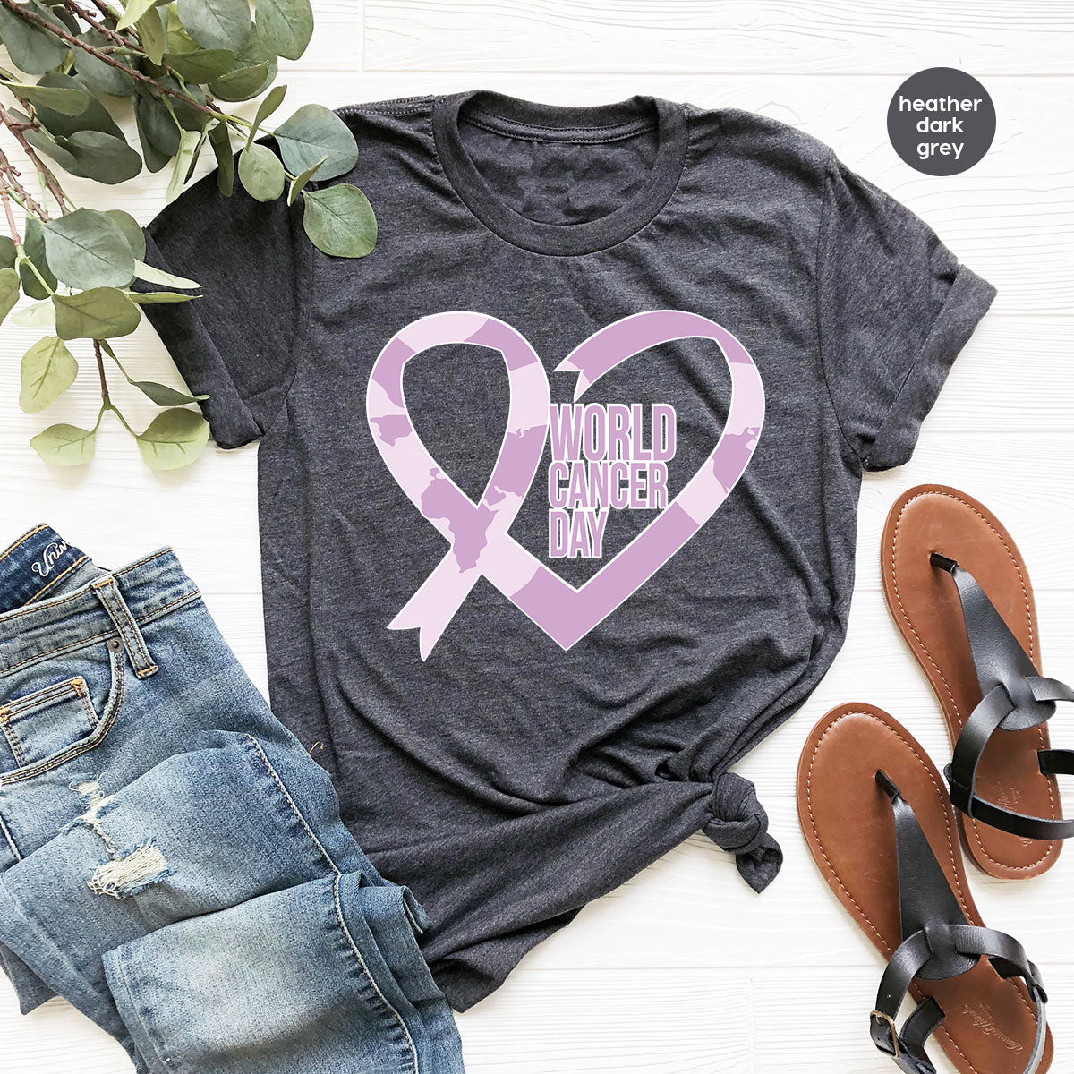 World Cancer Day Gift, Cancer Day T-Shirt, Cancer Day Support Shirt