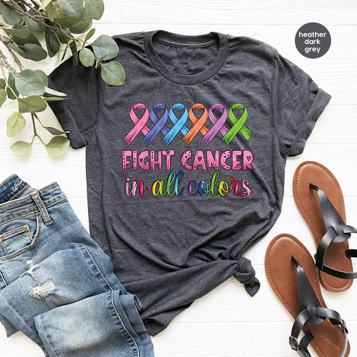 Lung Cancer Shirt, Cancer Family Shirt, Cancer Support T-Shirt