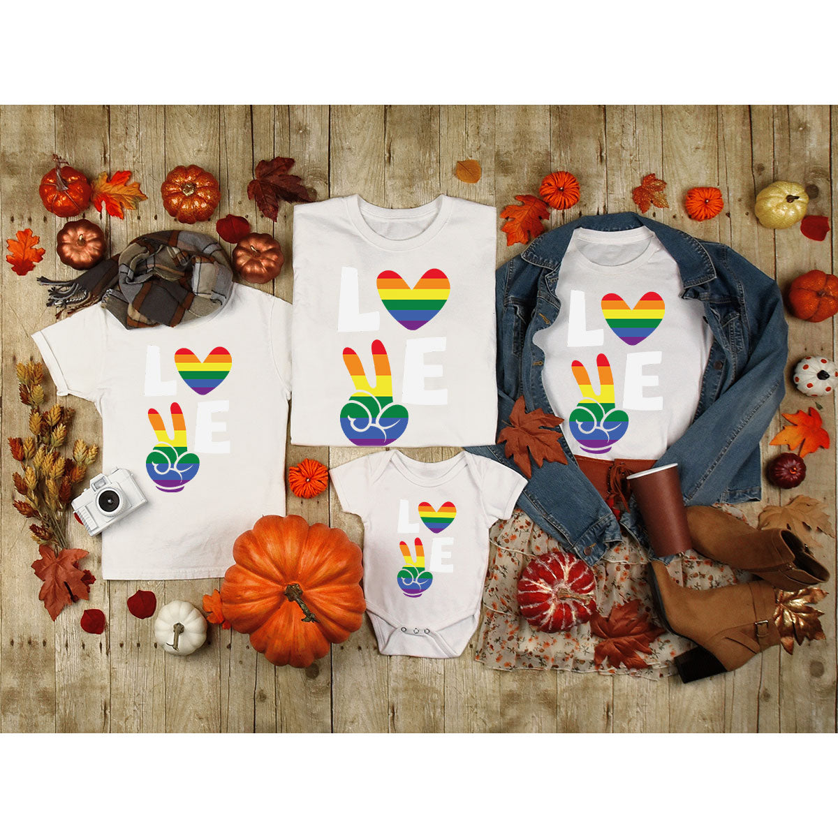 LGBT Love Shirt, Rainbow Glory T-Shirt, Pride Tee