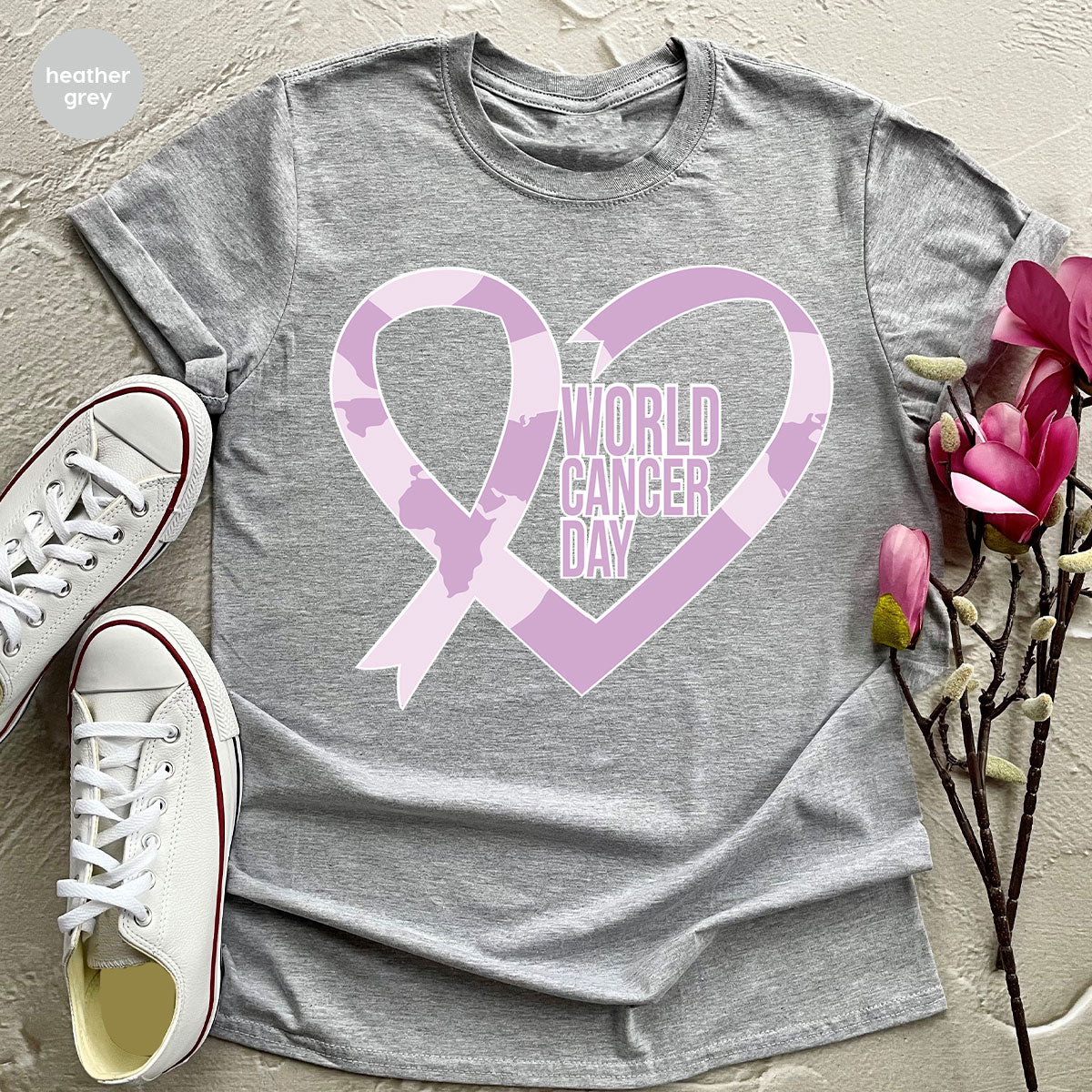 World Cancer Day Gift, Cancer Day T-Shirt, Cancer Day Support Shirt