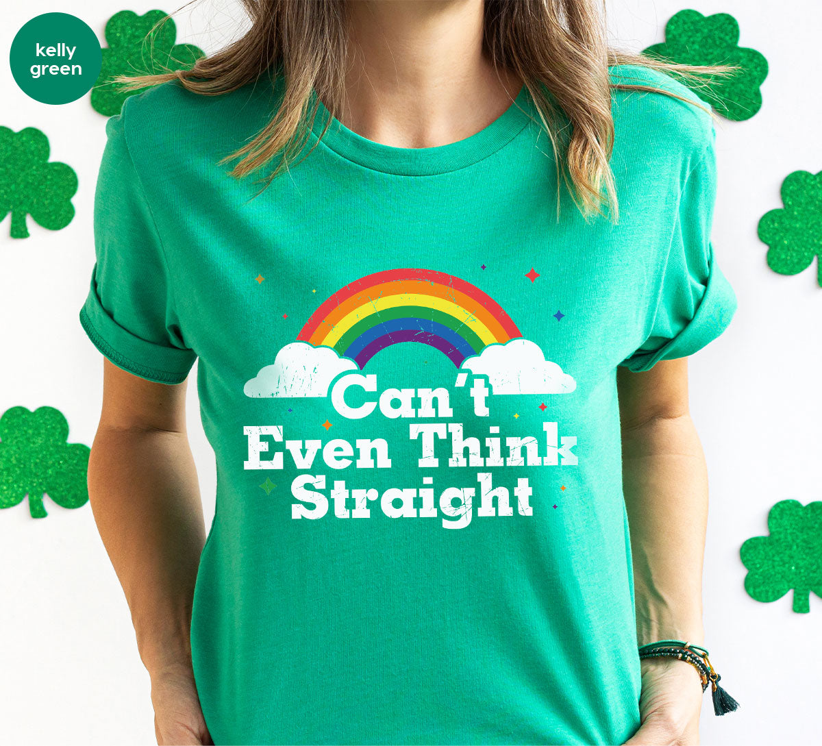 Can I Even Think Straight Shirt, Rainbow T-Shirt, LGBT T-Shirt