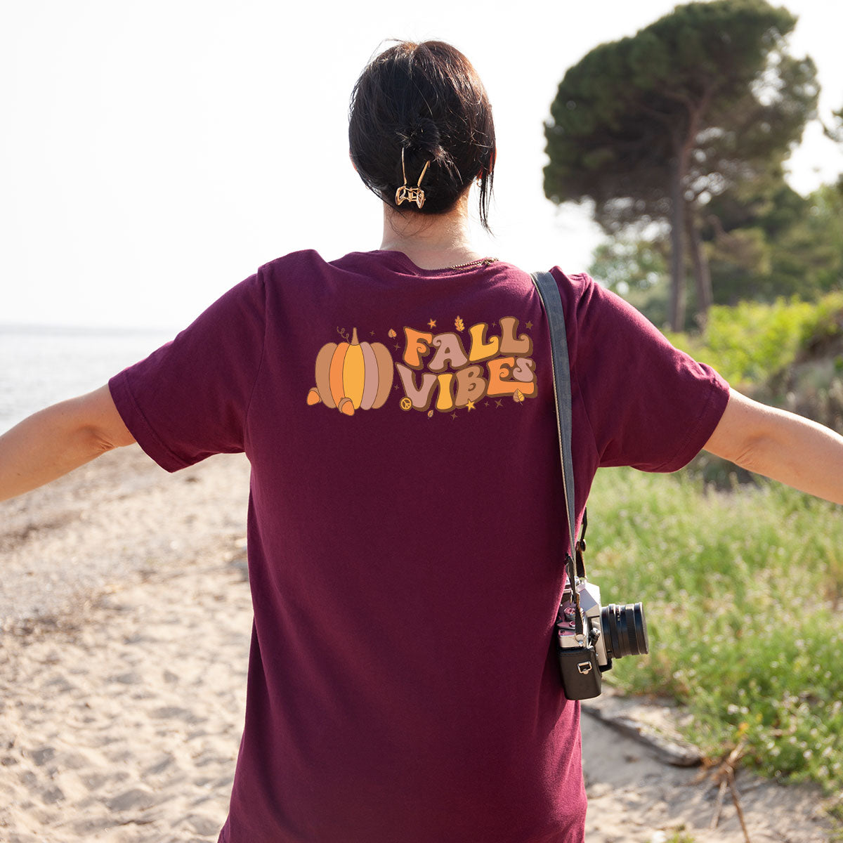 Fall Vibes Shirt, Thanksgiving 2022 Fall T-Shirt, 2022 Fall Tee