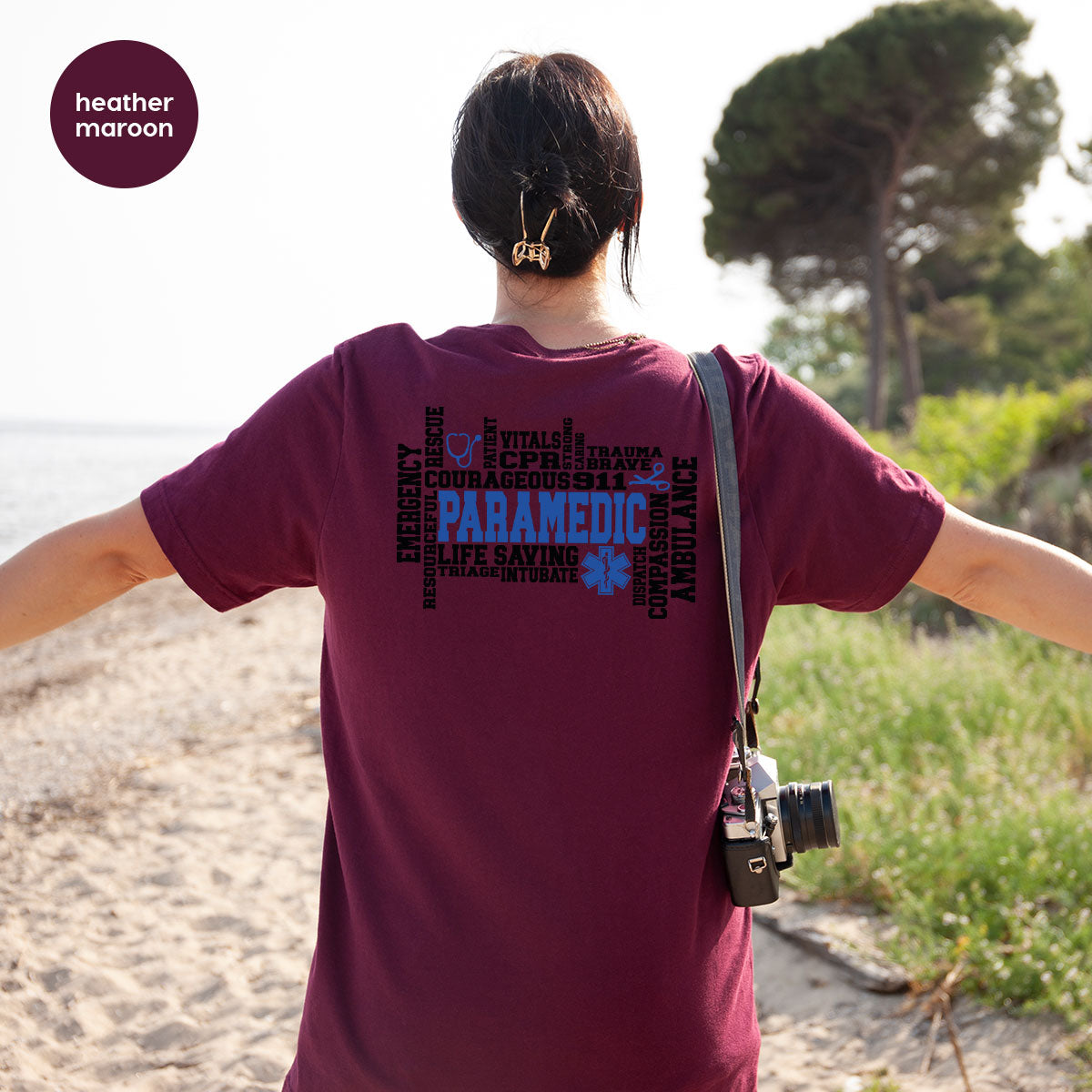 Paramedic T-Shirt, Ambulance Shirt, Life Saver T-Shirt, Gift For Live Saver, Health Worker Shirt