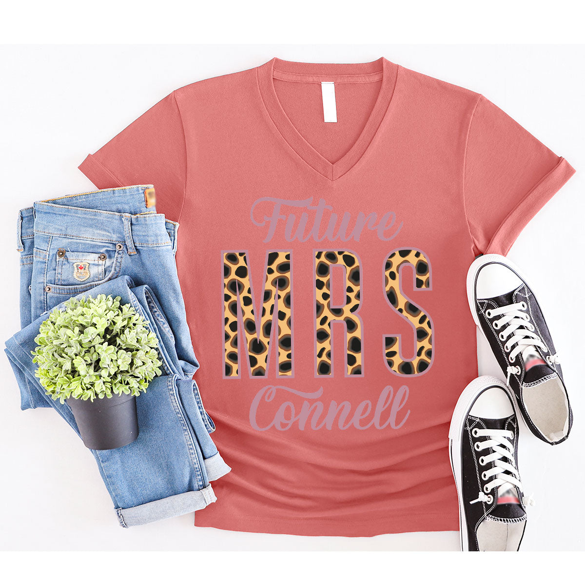 Future MRS Connect Shirt, New Born Party Shirt, Gift For New Born Girl T-Shirt