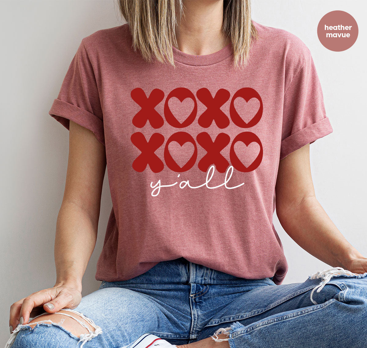 XOXO Shirt, Love Shirt, Valentine's Day T-Shirt, Couple Match Shirt
