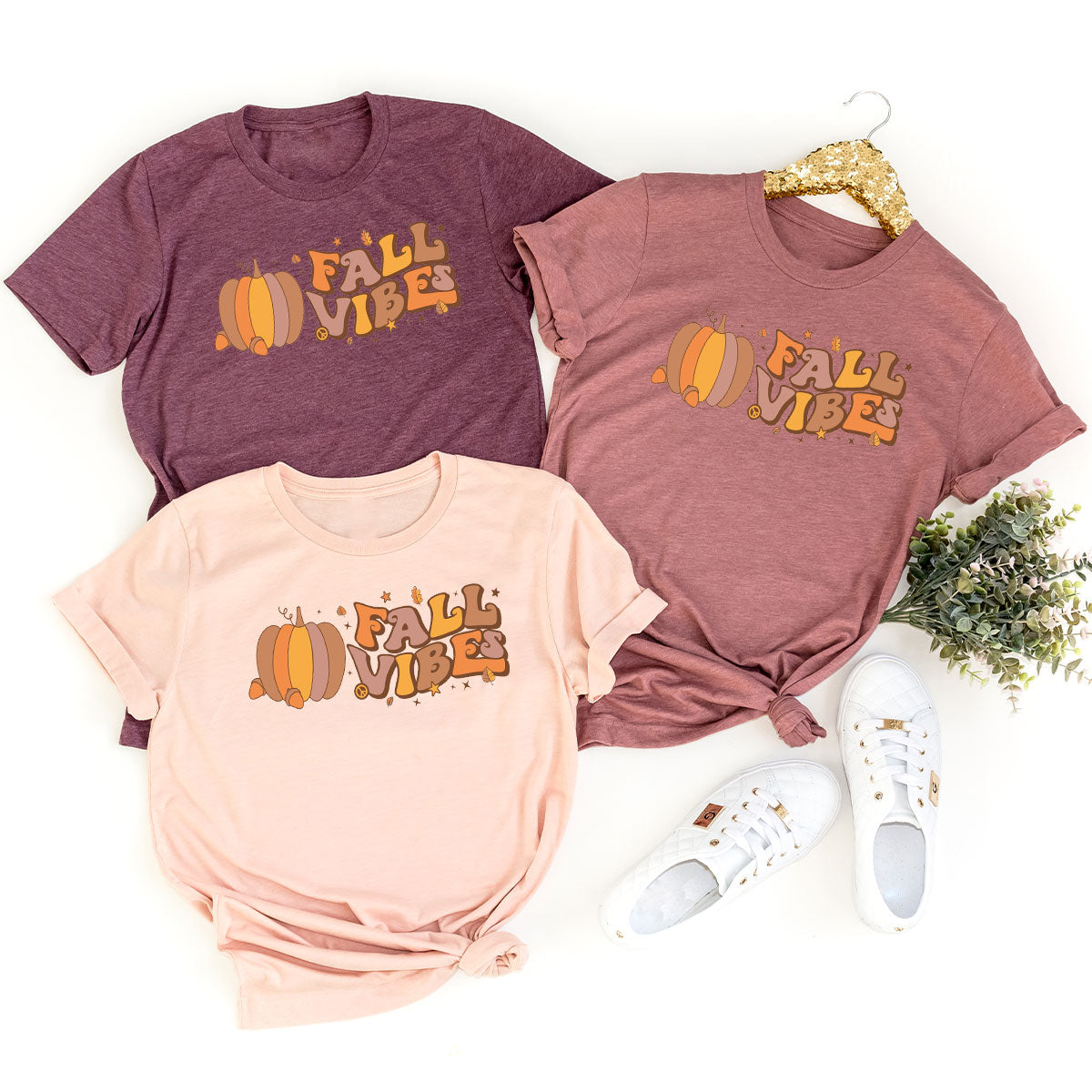 Fall Vibes Shirt, Thanksgiving 2022 Fall T-Shirt, 2022 Fall Tee