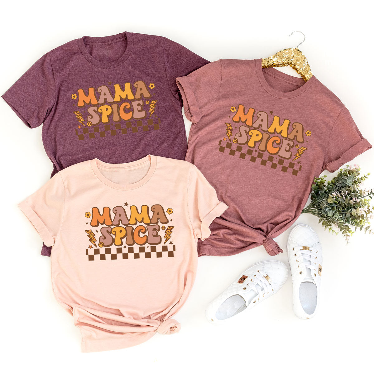 Thanksgiving Mama Shirt, Mama Spice T-Shirt, Family Matching Thanksgiving Shirt, Thanksgiving Gift Tee