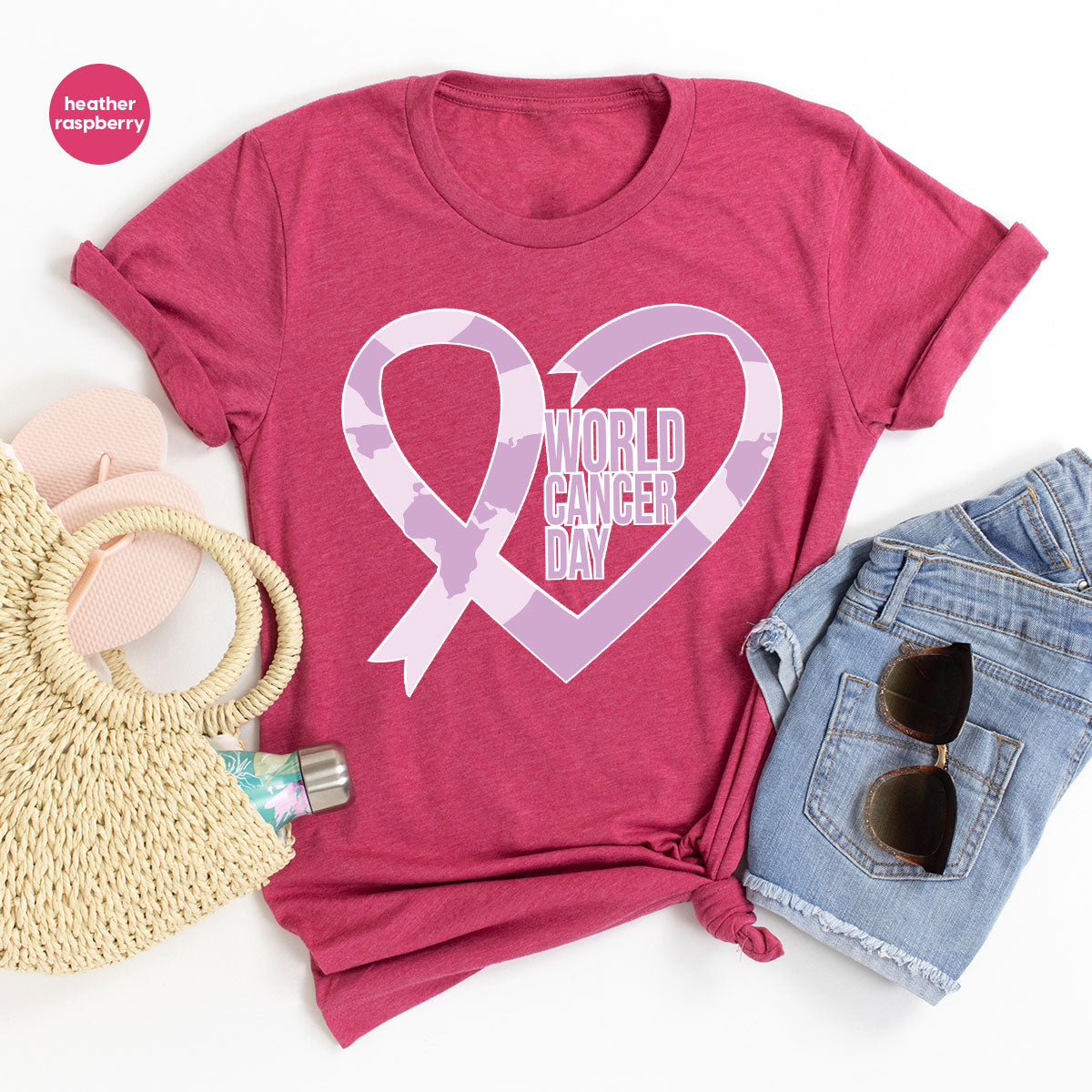 World Cancer Day Gift, Cancer Day T-Shirt, Cancer Day Support Shirt