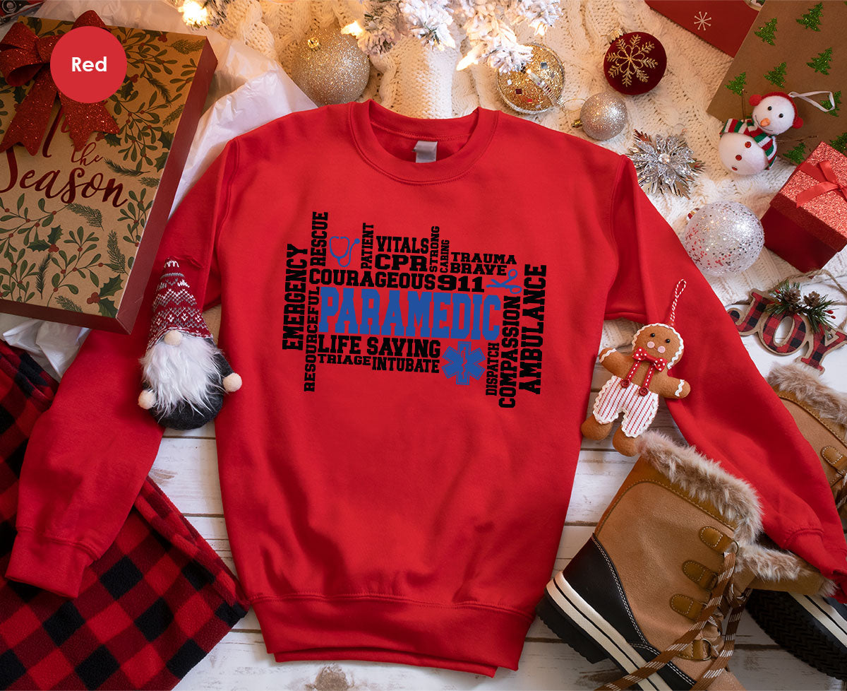 Paramedic T-Shirt, Ambulance Shirt, Life Saver T-Shirt, Gift For Live Saver, Health Worker Shirt