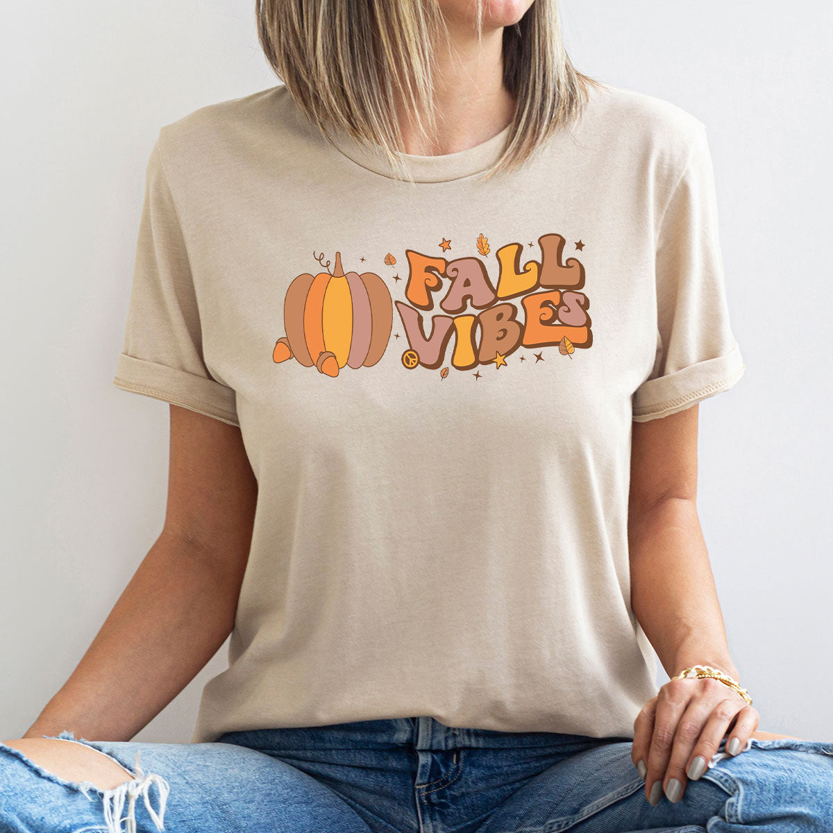 Fall Vibes Shirt, Thanksgiving 2022 Fall T-Shirt, 2022 Fall Tee