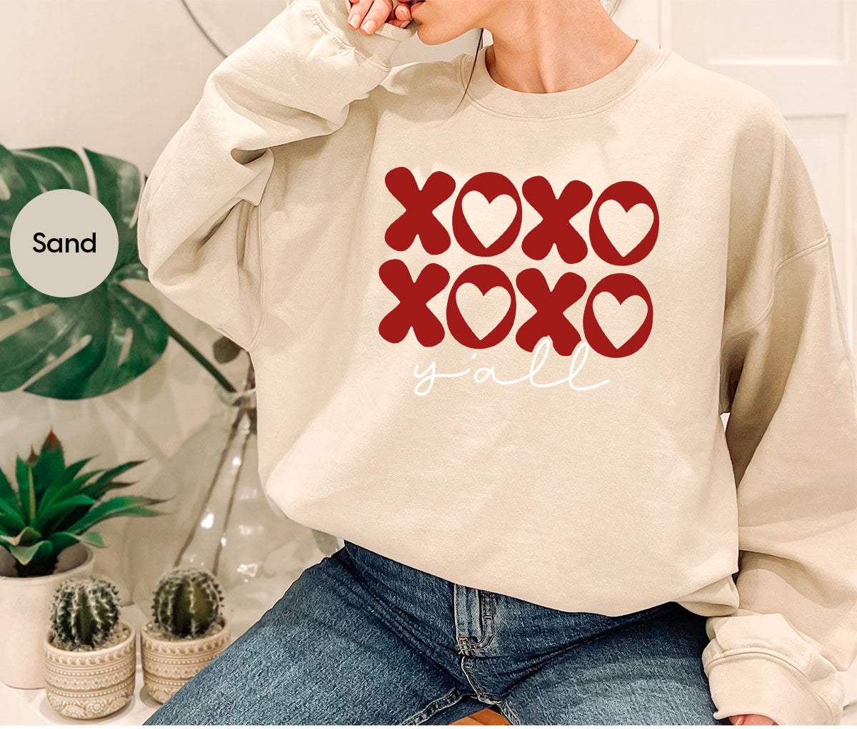 XOXO Shirt, Love Shirt, Valentine's Day T-Shirt, Couple Match Shirt