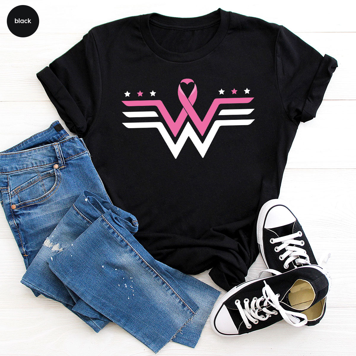 Breeast Cancer Month October Shirt, Cancer Gifts for Mom, Breast Cancer Survivor T-Shirt, Cancer Tee