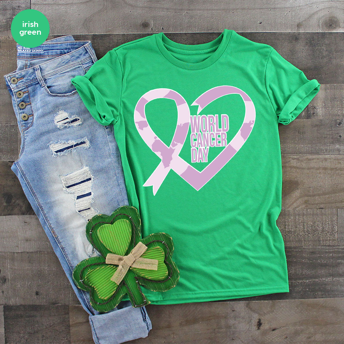 World Cancer Day Gift, Cancer Day T-Shirt, Cancer Day Support Shirt