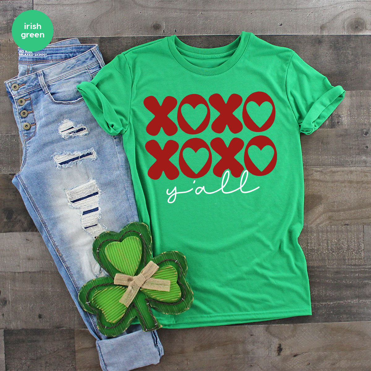 XOXO Shirt, Love Shirt, Valentine's Day T-Shirt, Couple Match Shirt