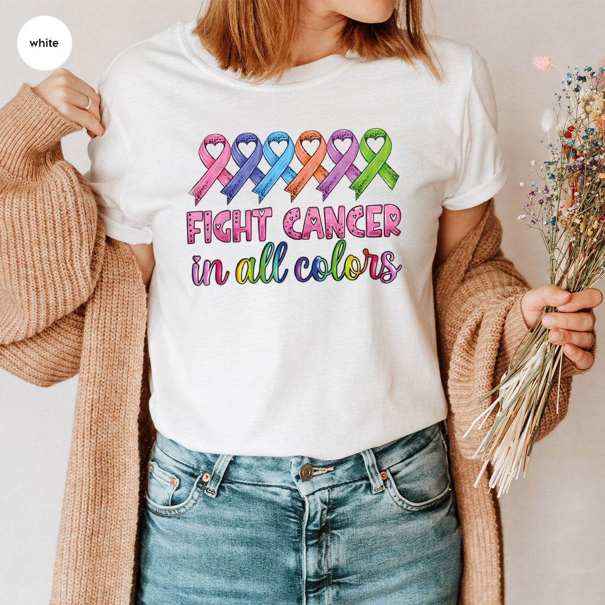 Lung Cancer Shirt, Cancer Family Shirt, Cancer Support T-Shirt