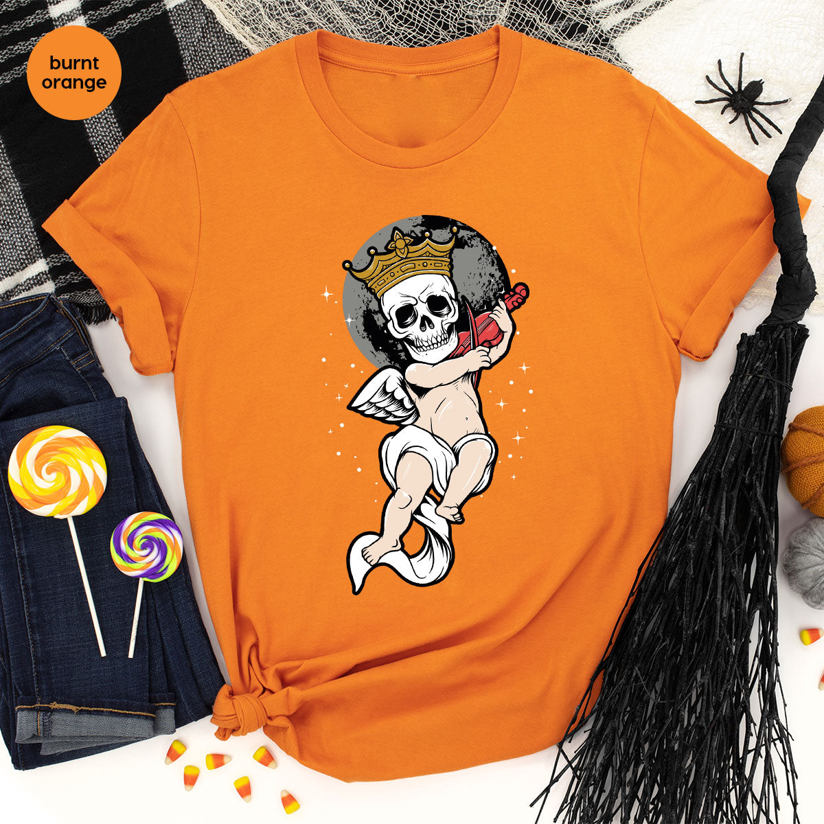 Funny Skeleton Halloween T-Shirt, Baby Skeleton Halloween Tee, Best Halloween Gift