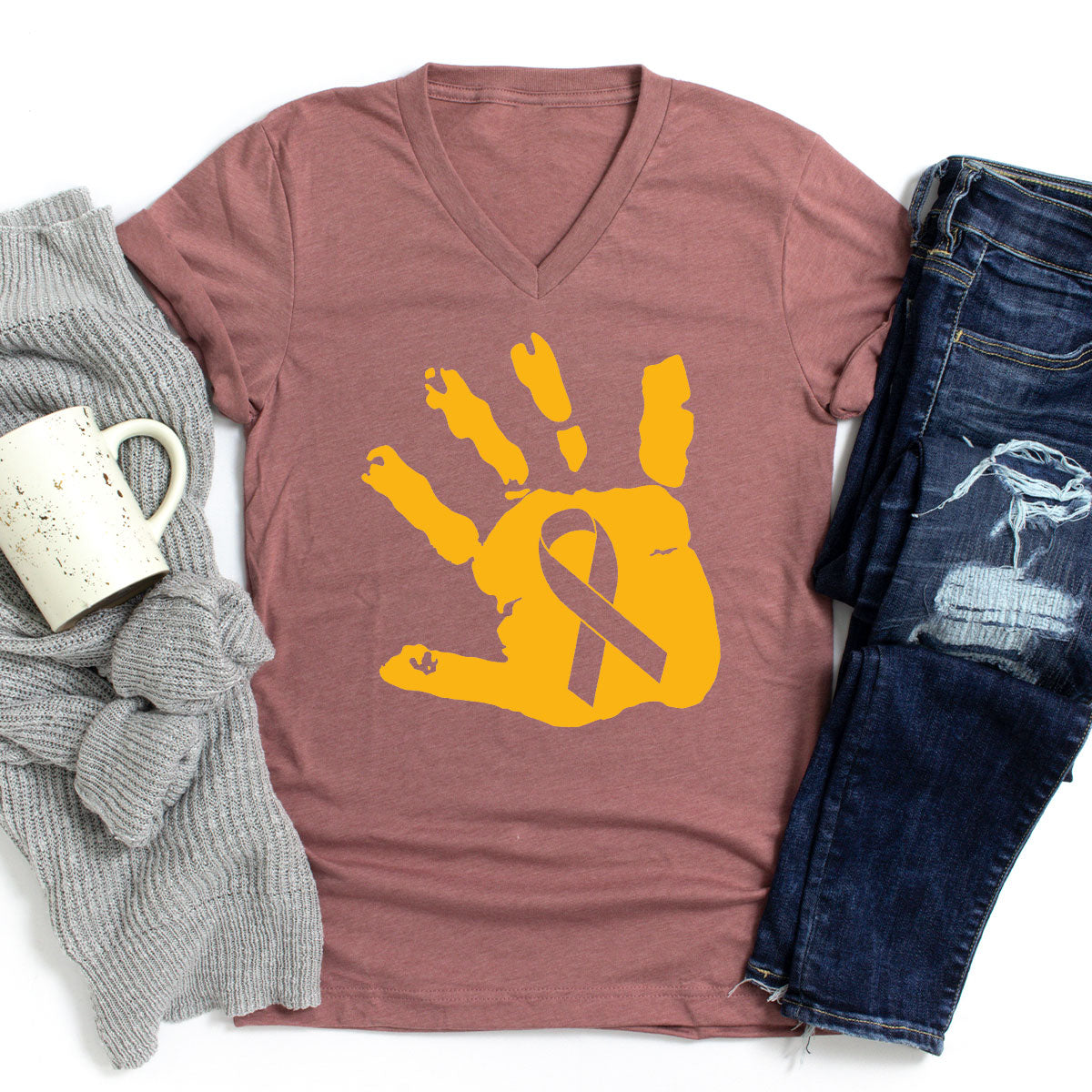 Childhood Cancer Shirt, Cancer Awareness Shirt, Mom of Cancer Warrior T-Shirt